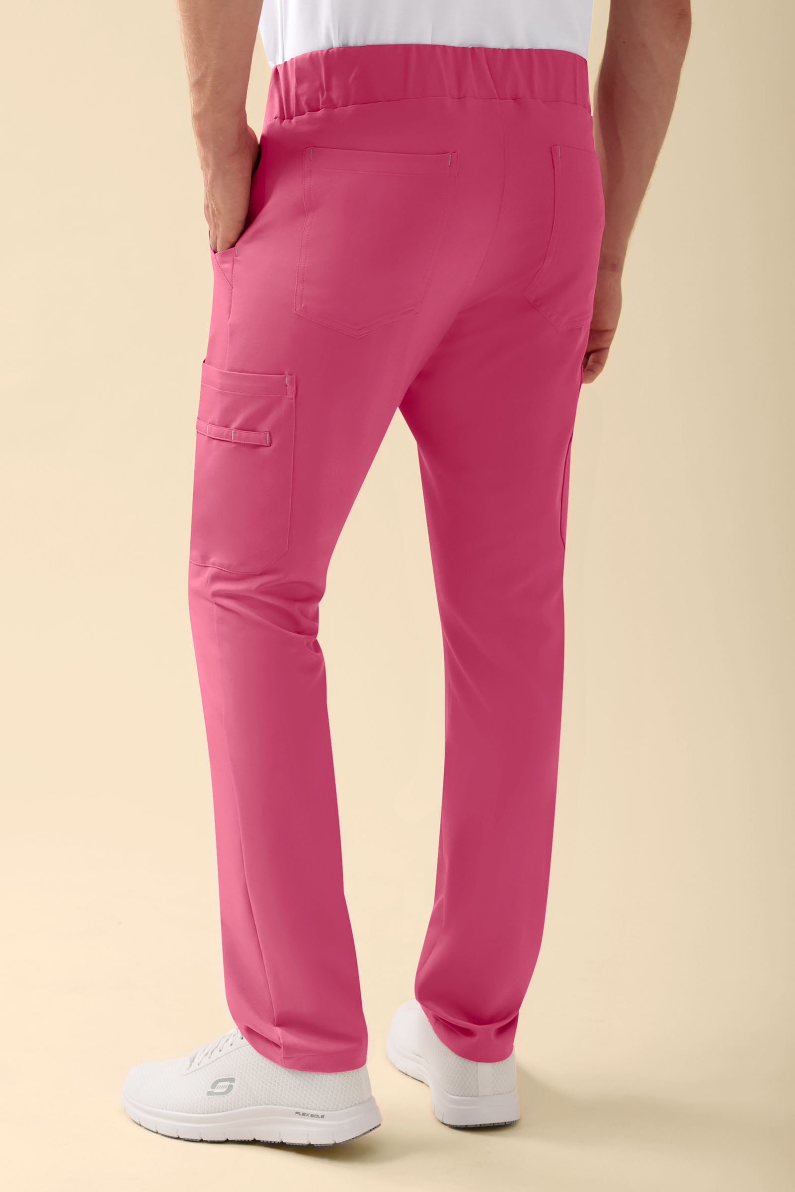 KAERE broek heren - met beenzak oud rose