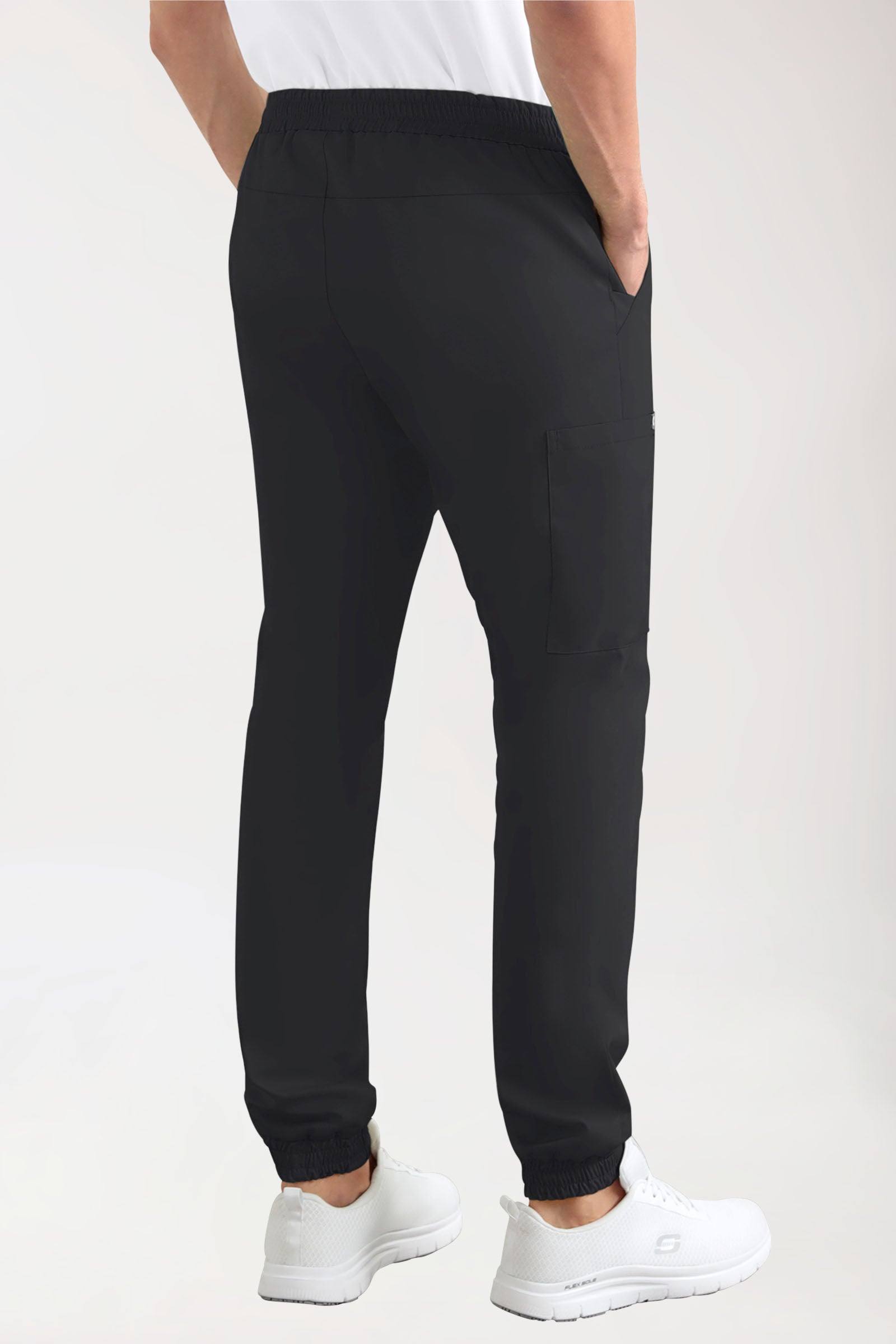 CORE cargo broek heren- joggingbroek style zwart