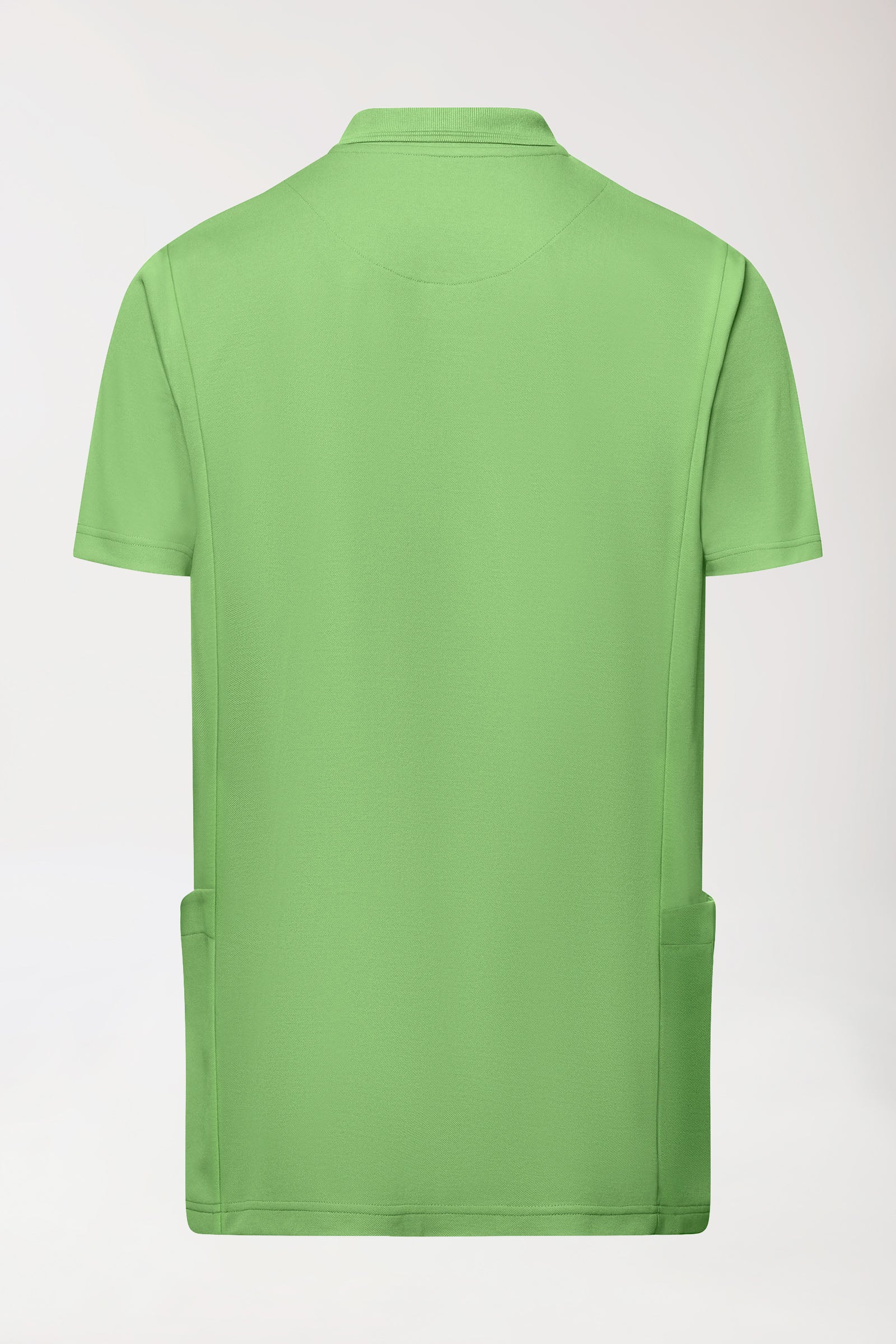 COMFY FLEX Stretch oversteektuniek heren - polokraag appelgroen