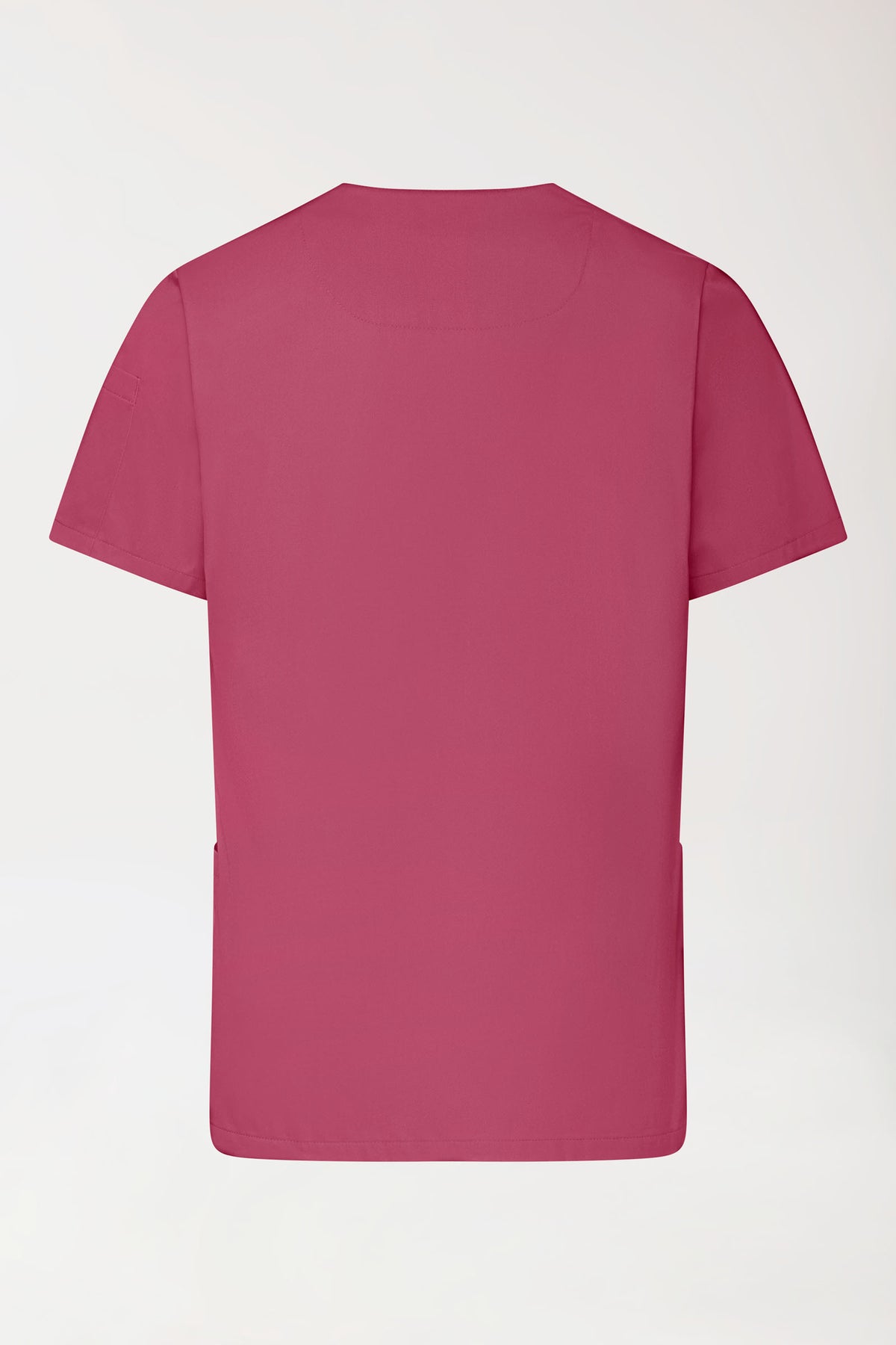 GREEN Stretch oversteektuniek heren - V-hals oud rose