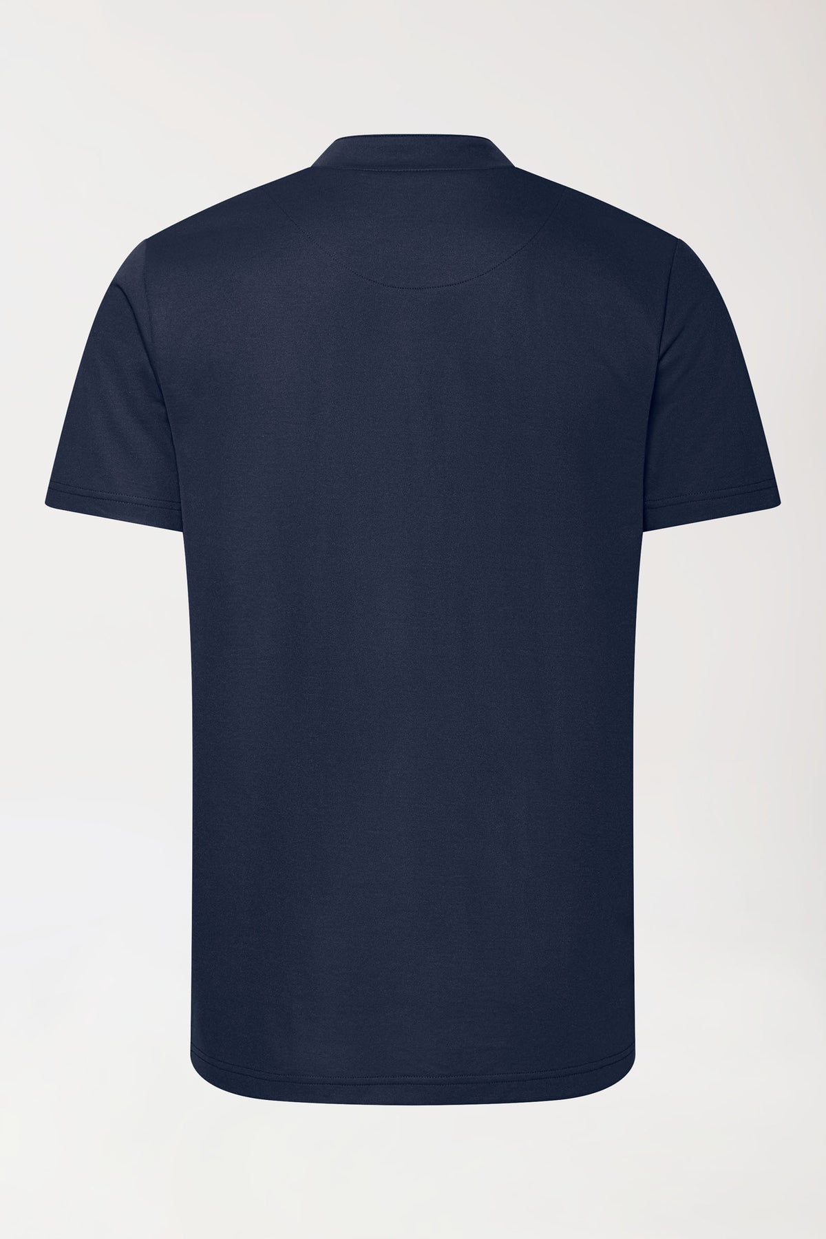 COMFY FLEX stretch shirt heren - opstaande kraag navy