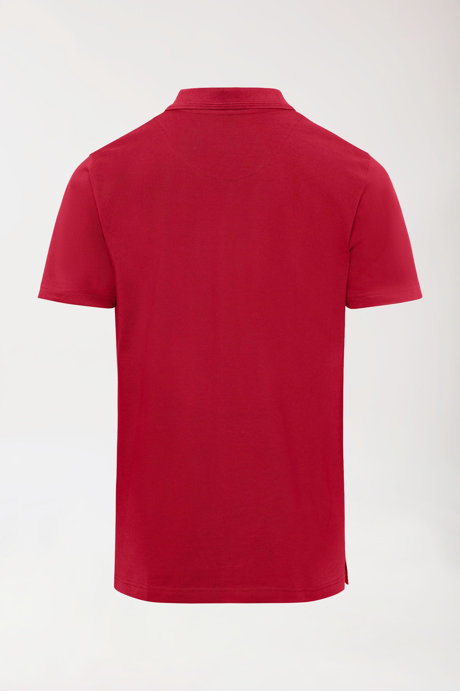 COMFY FLEX stretch shirt heren - polokraag rood
