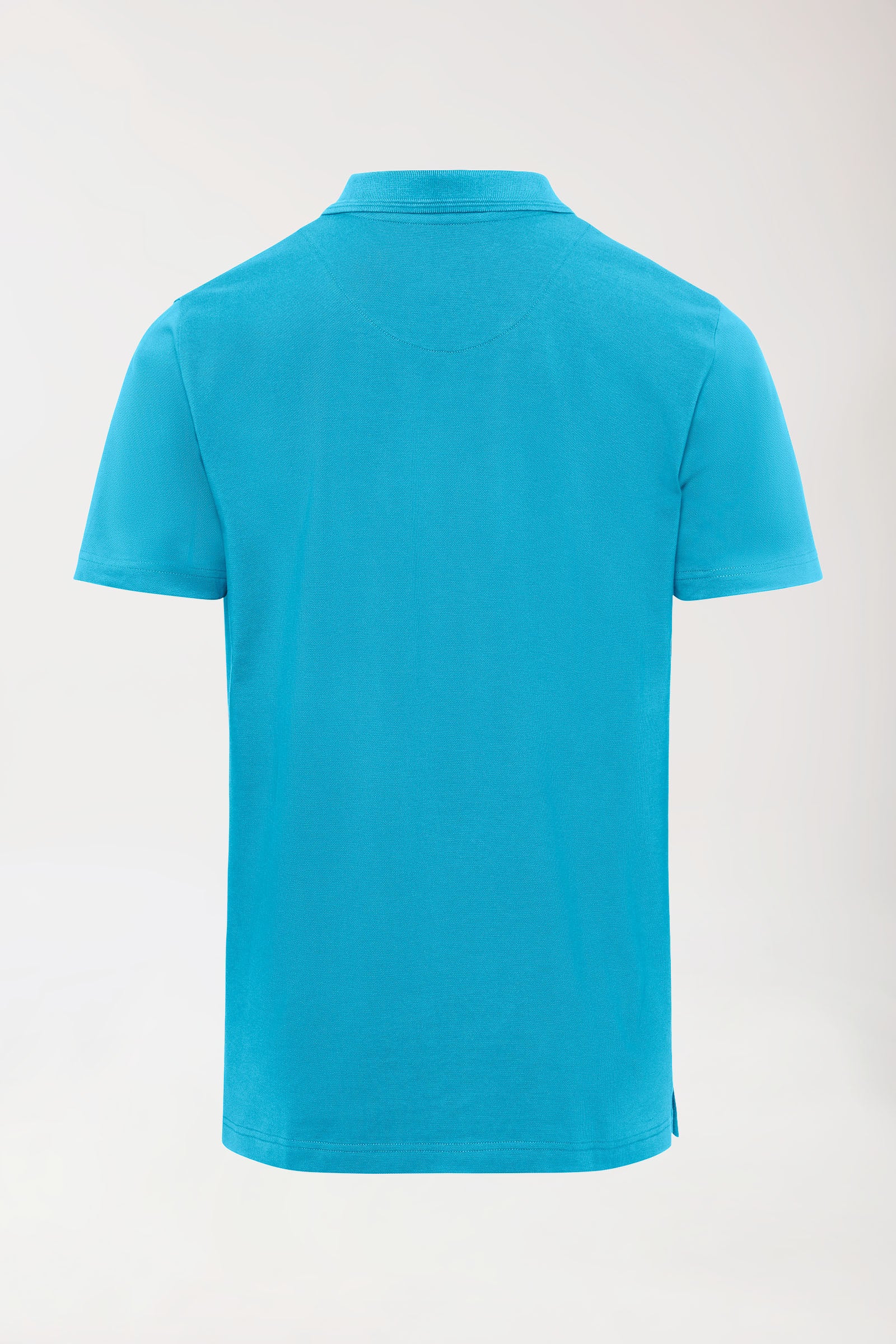 COMFY FLEX stretch shirt heren - polokraag turquoise