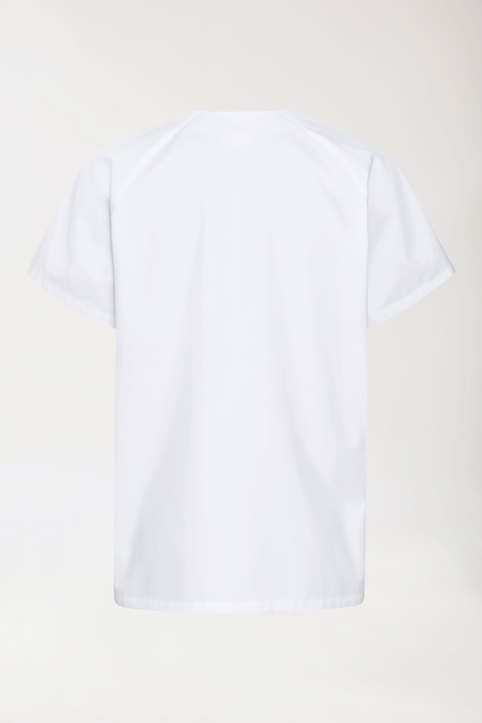 Tuniek-tuniek heren - drukknoopsluiting wit
