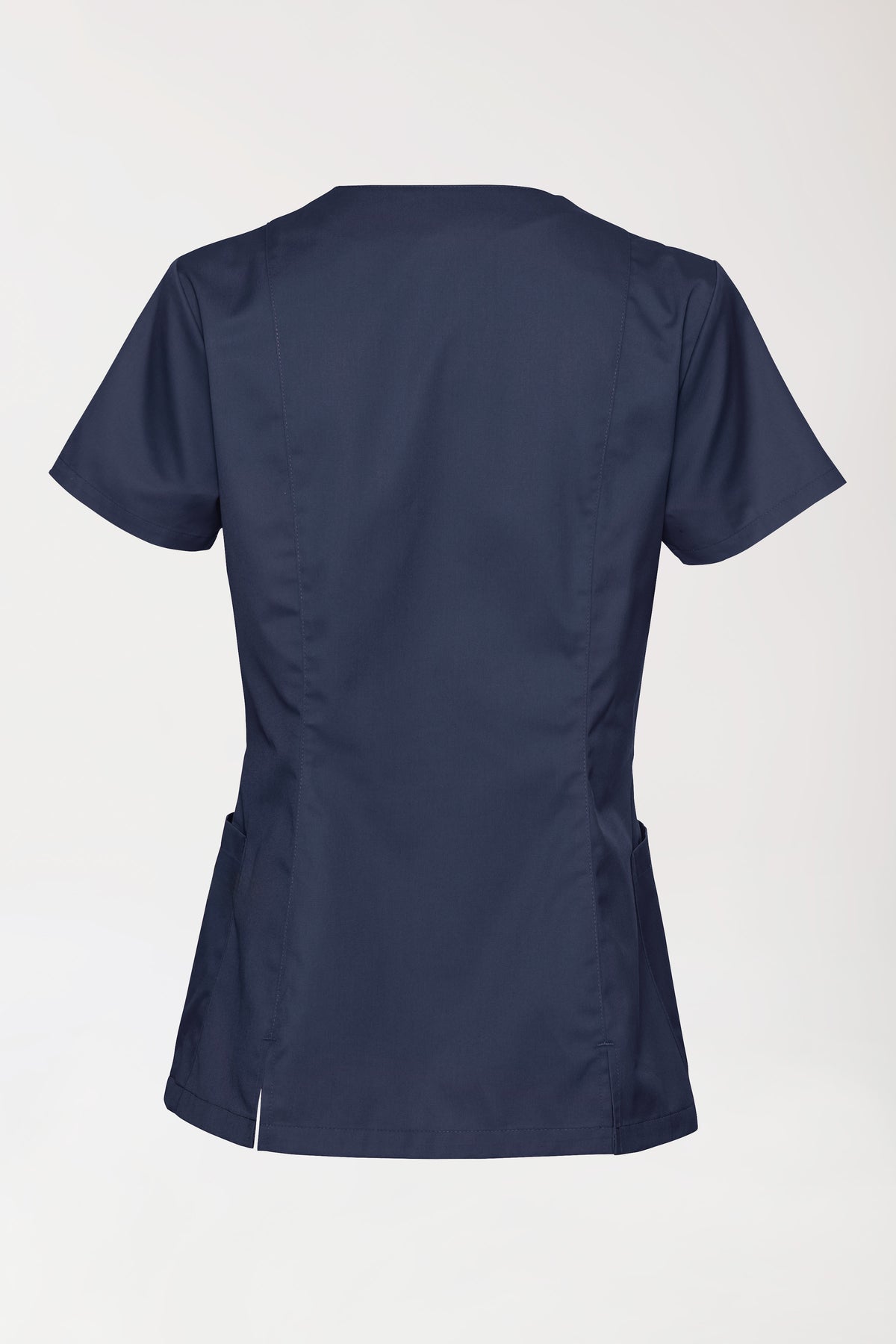 oversteektuniek dames - stretch navy, Achterzijde view