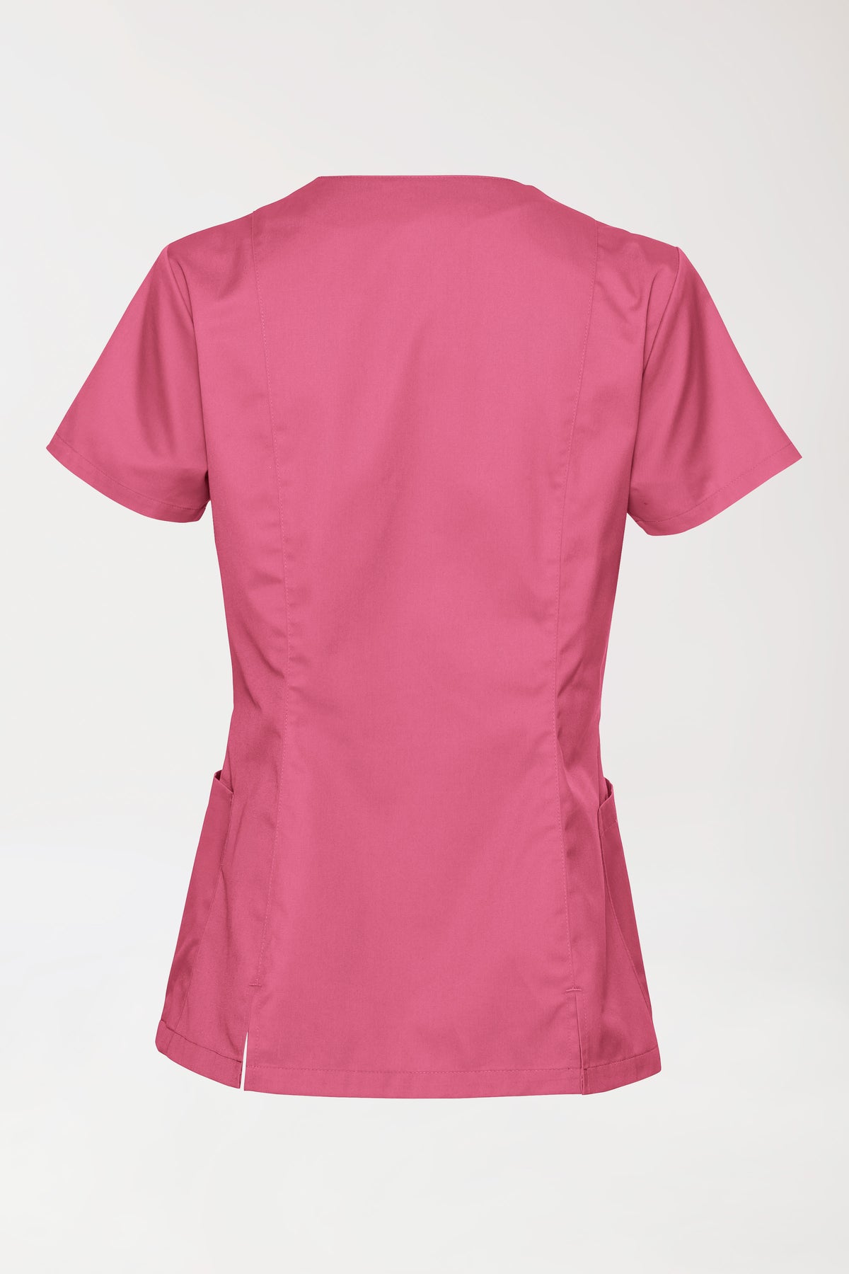 oversteektuniek dames - stretch oud rose, Achterzijde view