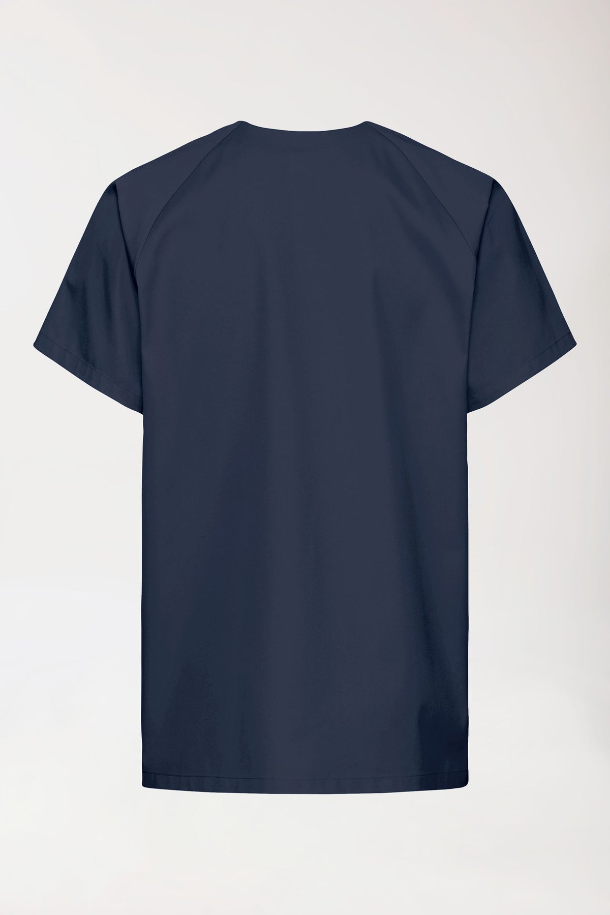 Tuniek-tuniek heren - drukknoopsluiting navy, Achterzijde view