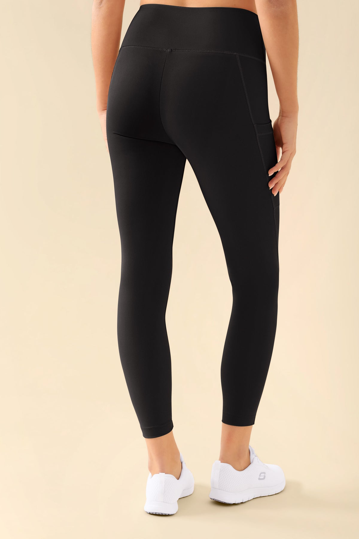KAERE Leggings dames - super elastisch zwart