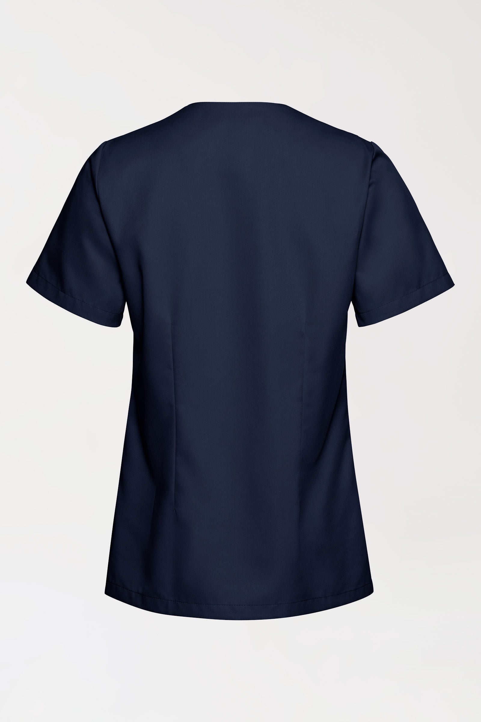 TENCEL™ oversteektuniek dames - V-hals navy, Achterzijde view