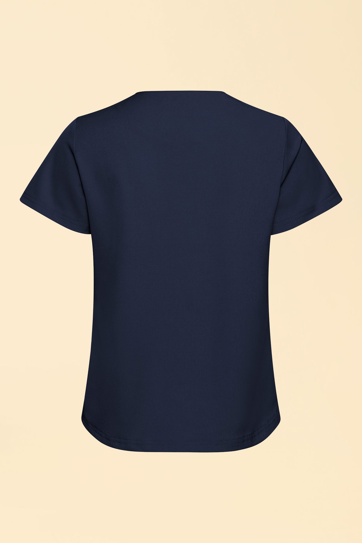 KAERE shirt dames - ronde hals navy, Achterzijde view