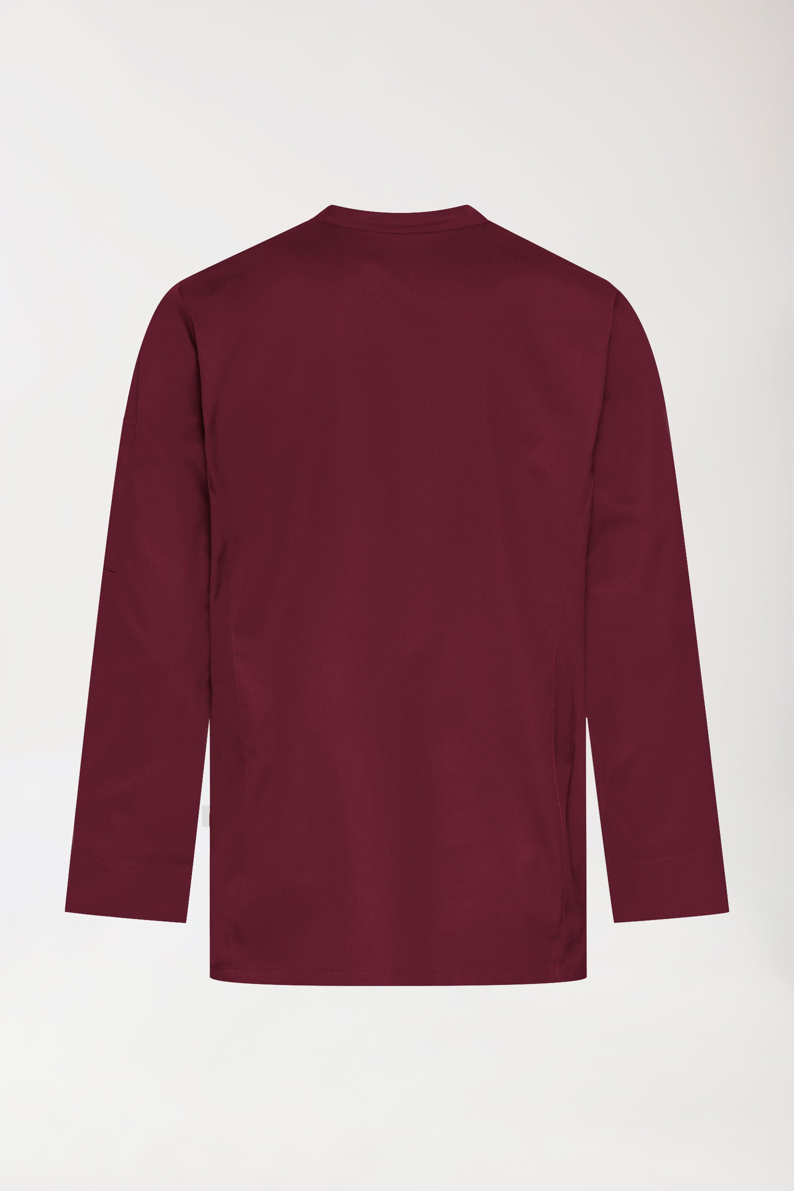Gastro koksjas heren - 1/1 mouw bordeaux
