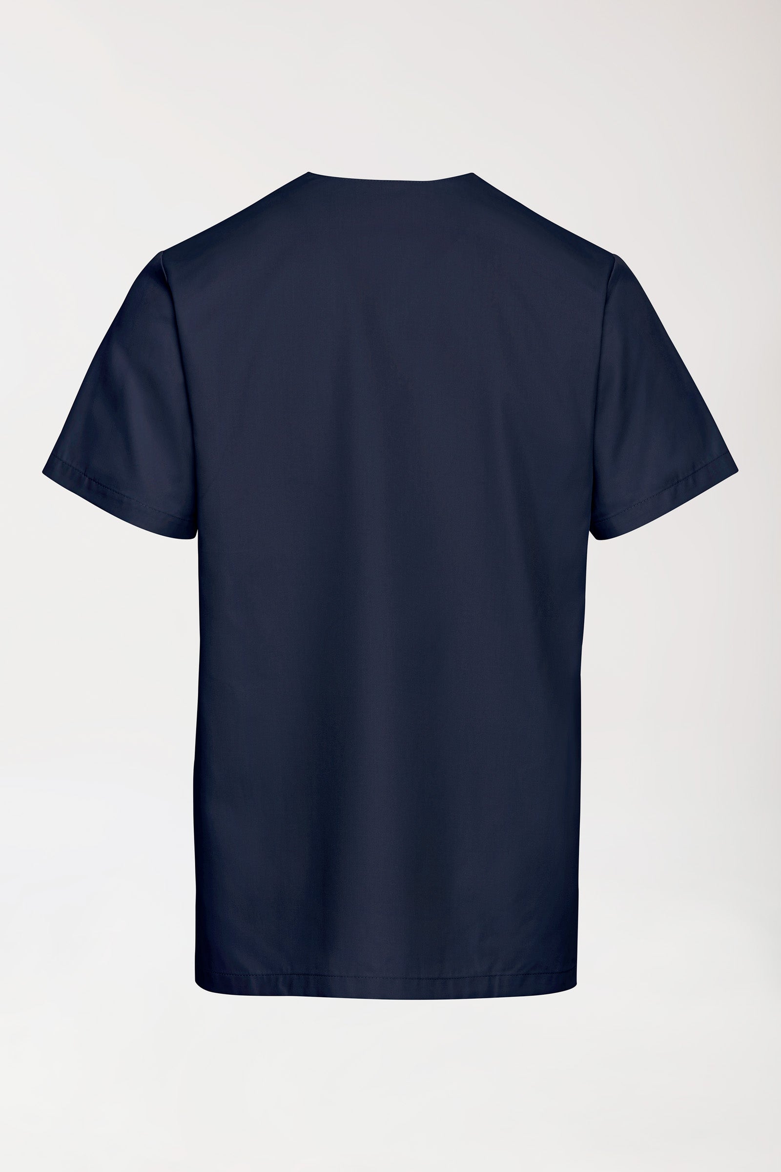 TENCEL™ oversteektuniek heren - V-hals navy, Achterzijde view