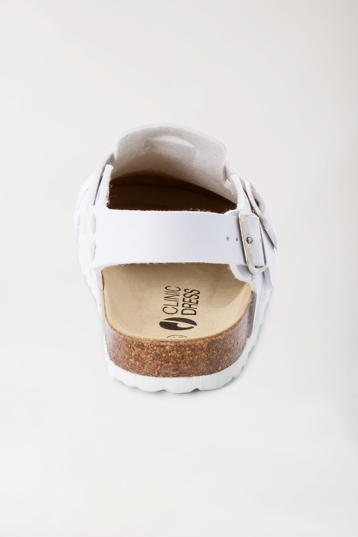Unisex muil wit/geel/zwart, Achterzijde view