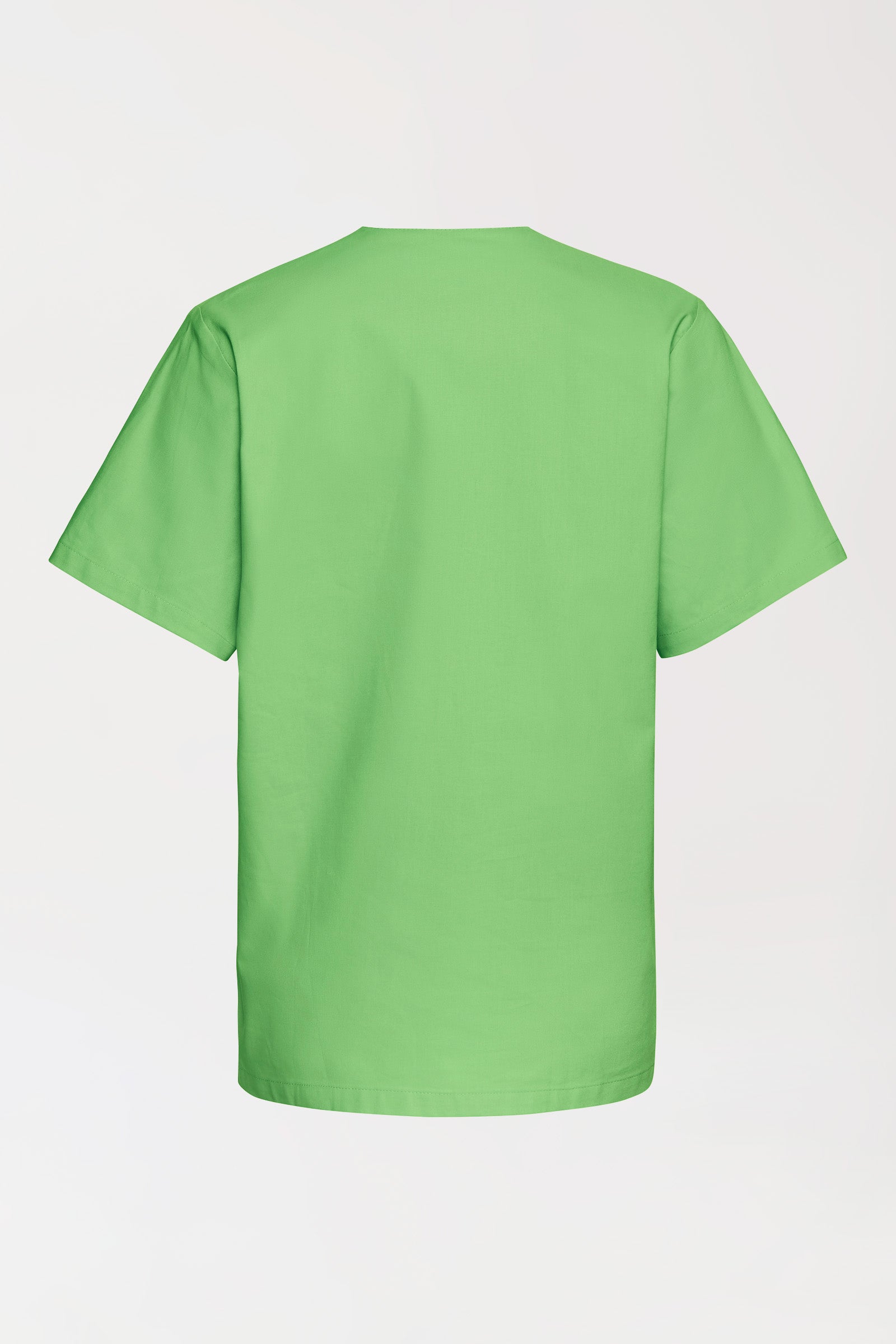 Katoenen oversteektuniek unisex - 2-pack appelgroen, Achterzijde view