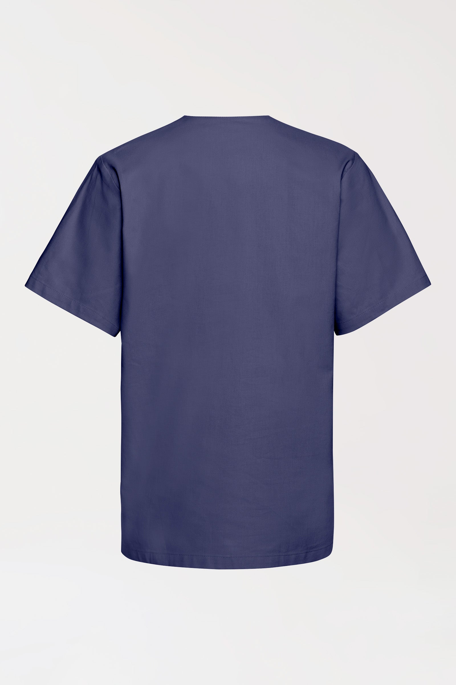 Katoenen oversteektuniek unisex - 2-pack light navy, Achterzijde view