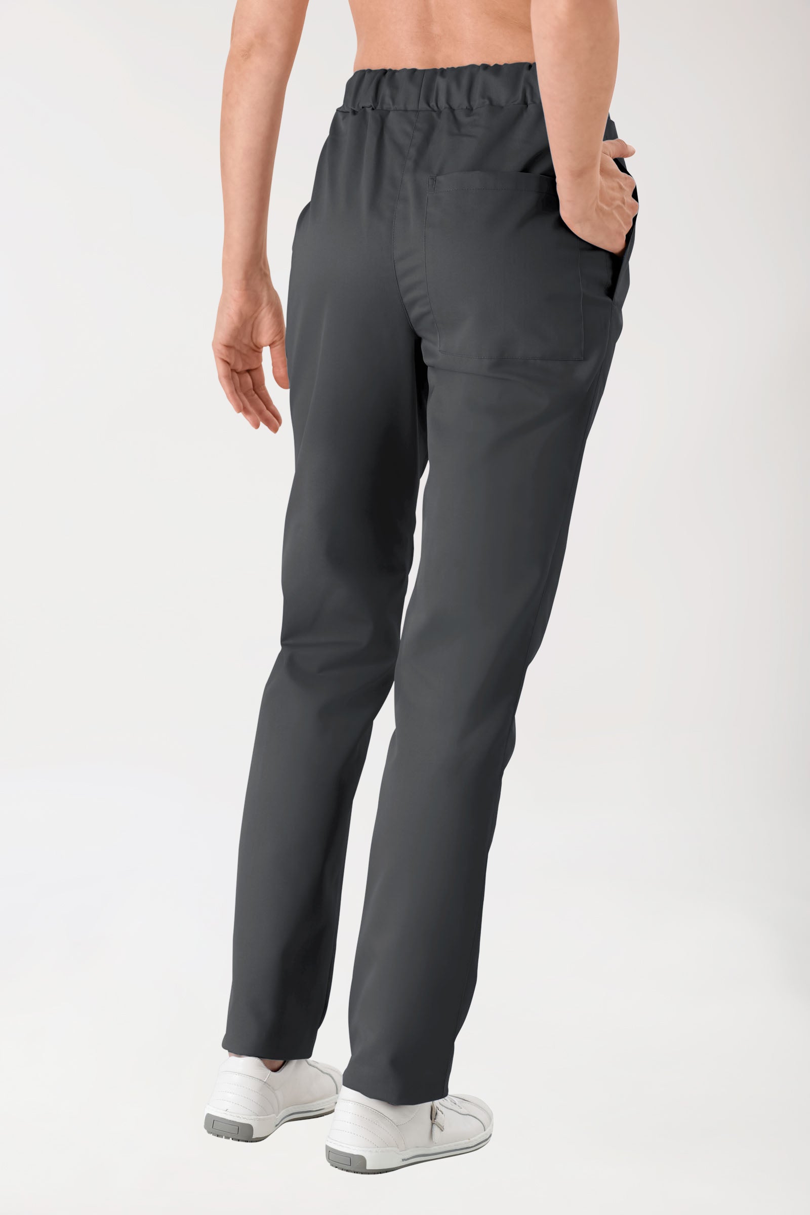 JUST STRONG broek uniseks - elastische boord antraciet