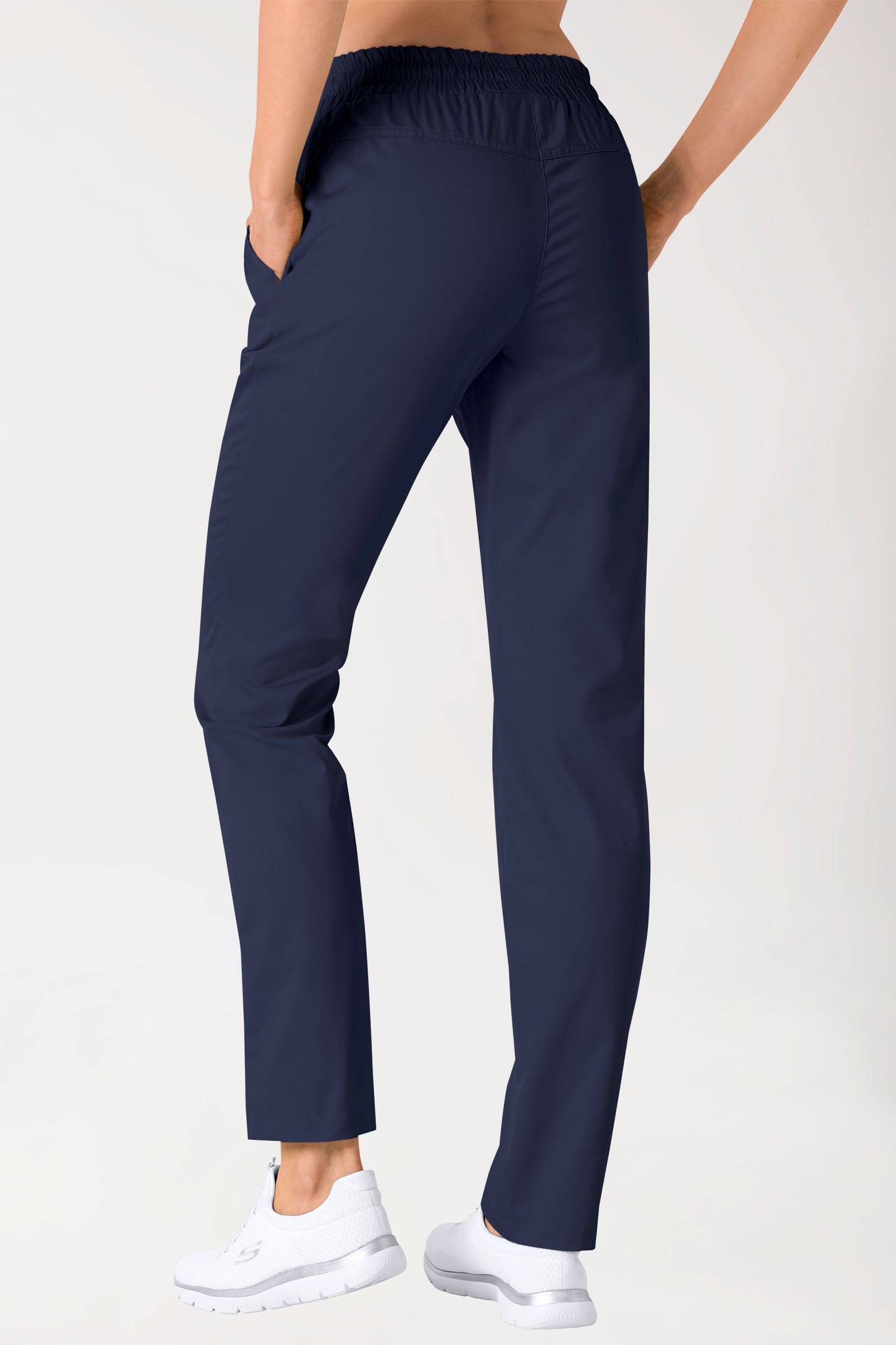 broek uniseks - hoge boord navy