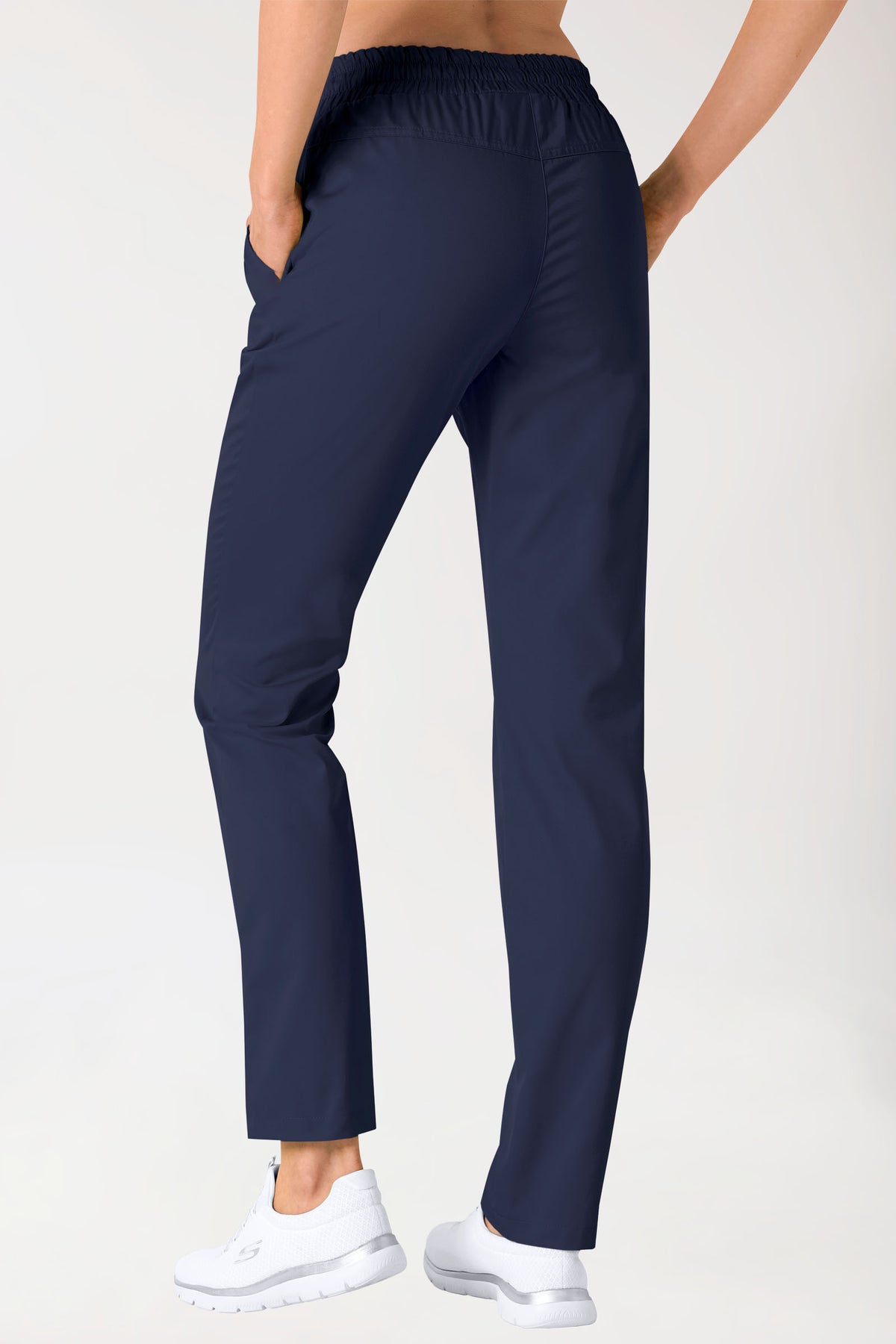 broek uniseks - hoge boord navy