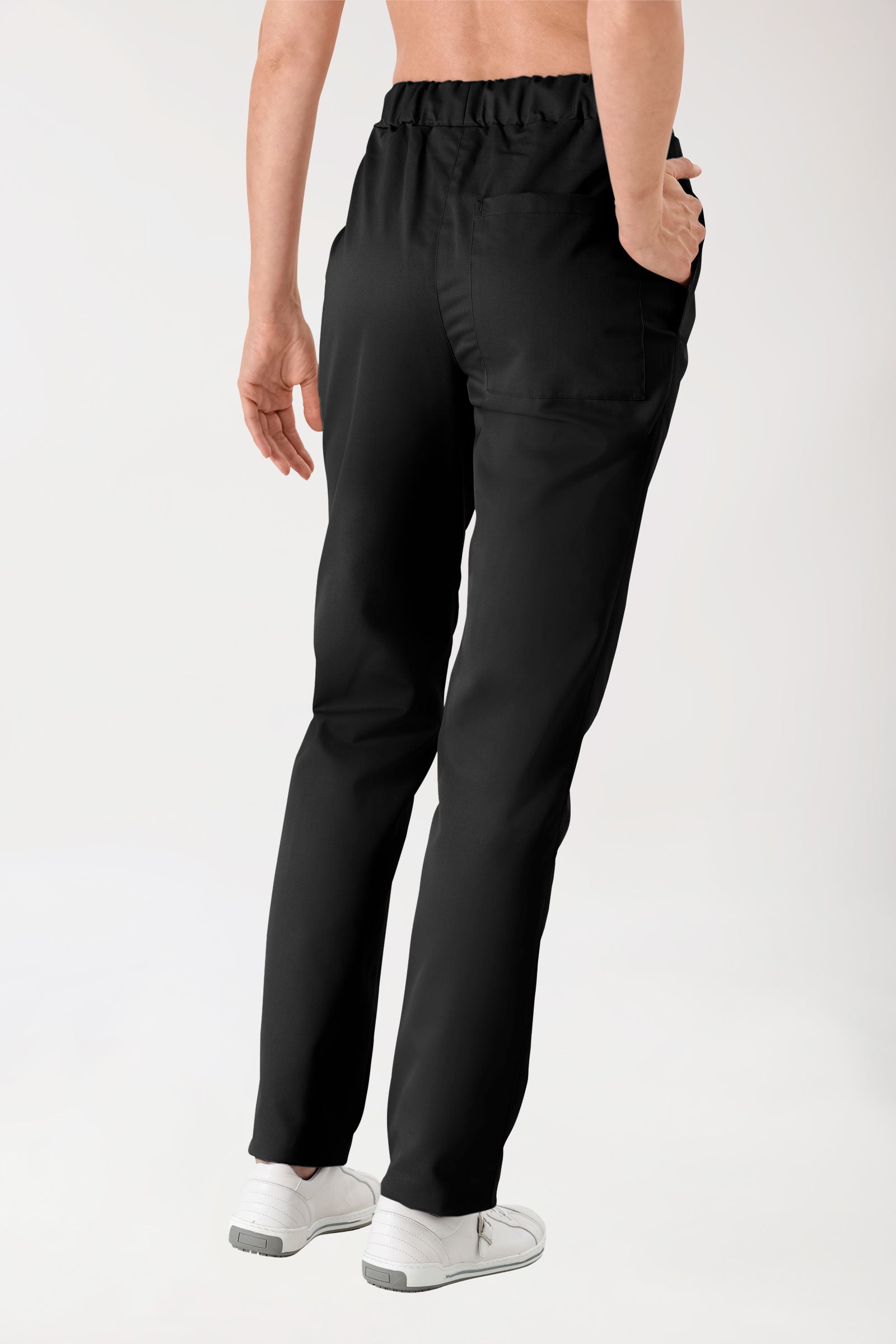 JUST STRONG broek uniseks - elastische boord zwart