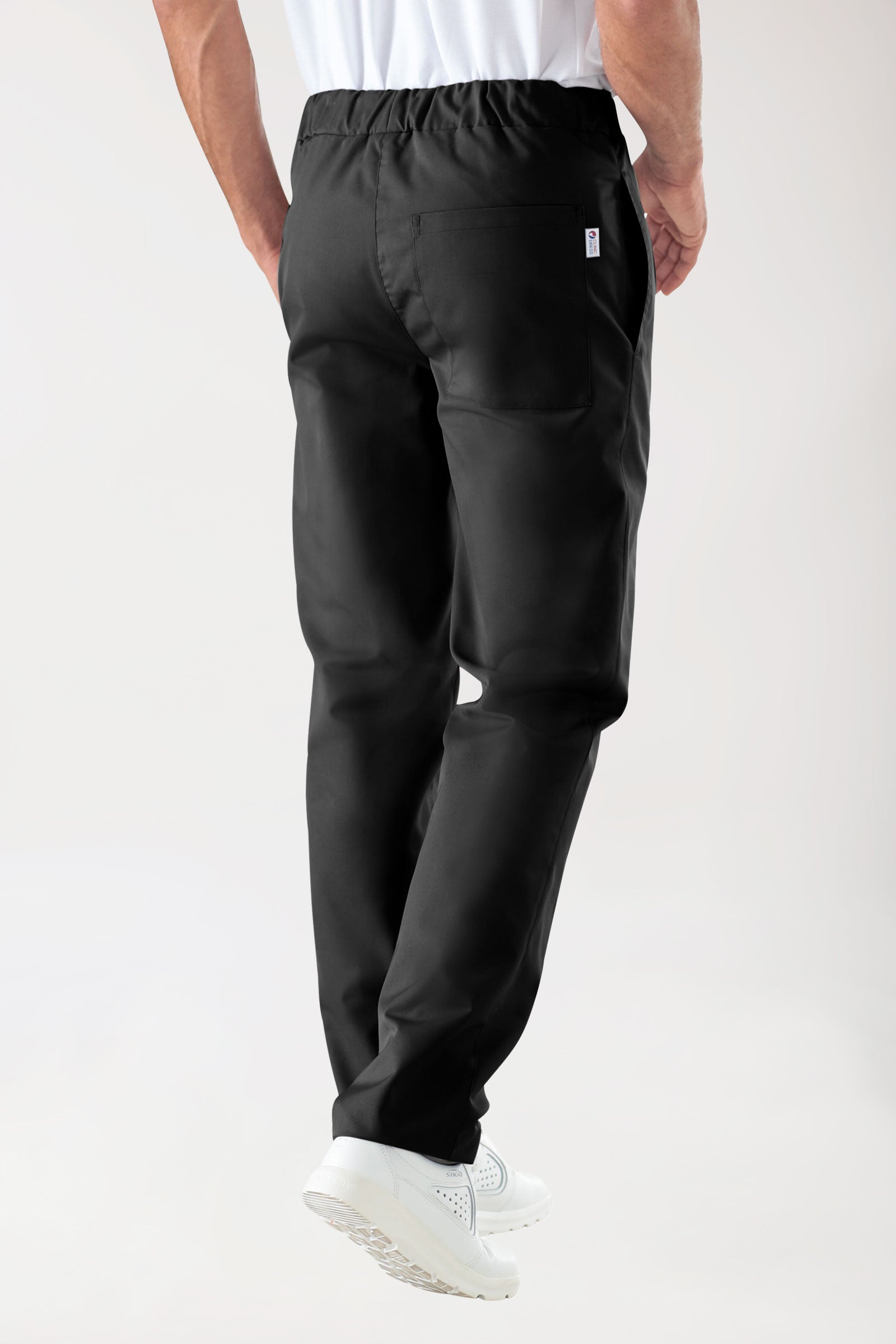 JUST STRONG broek uniseks - elastische boord zwart