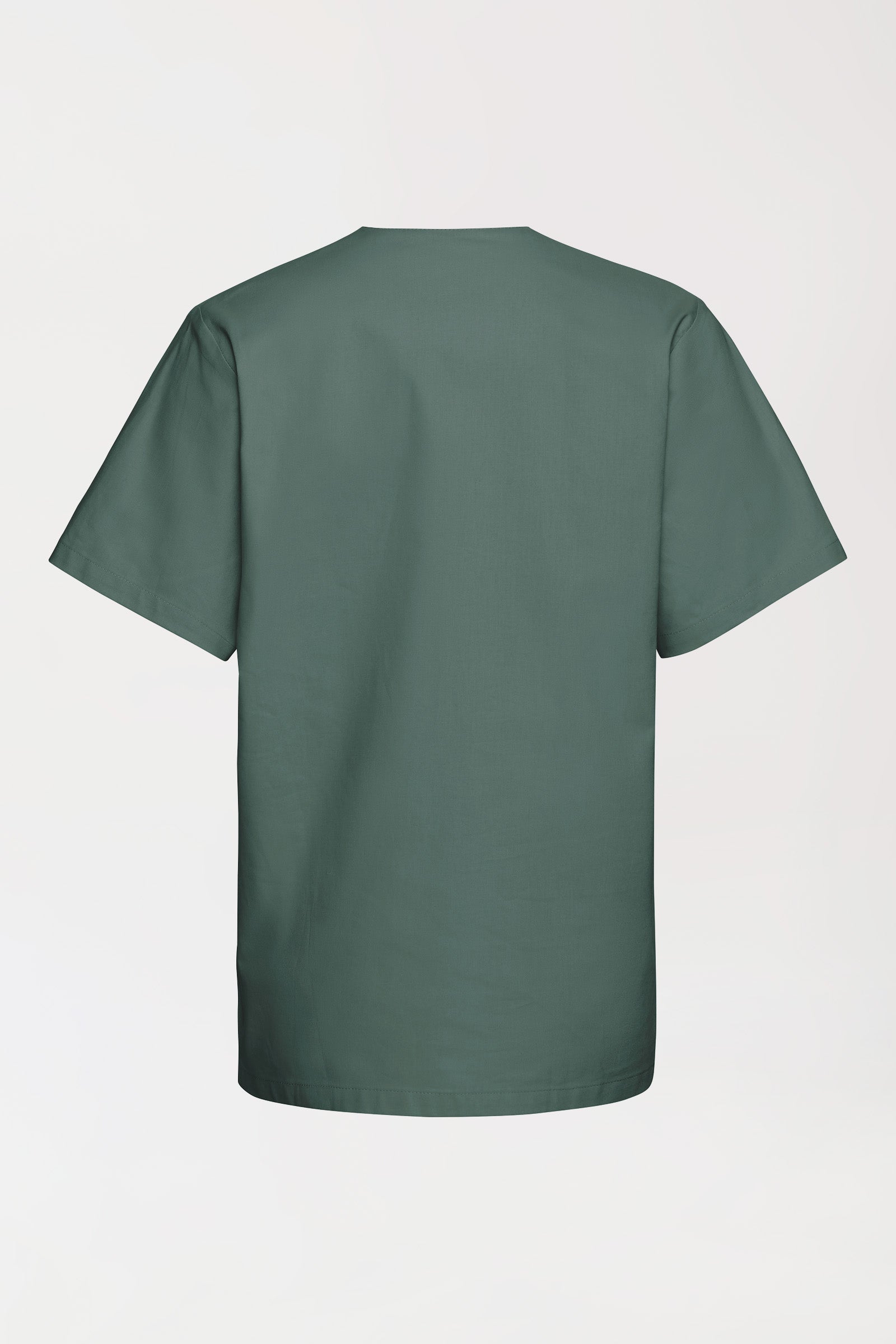 Katoenen oversteektuniek unisex - 2-pack donkergroen