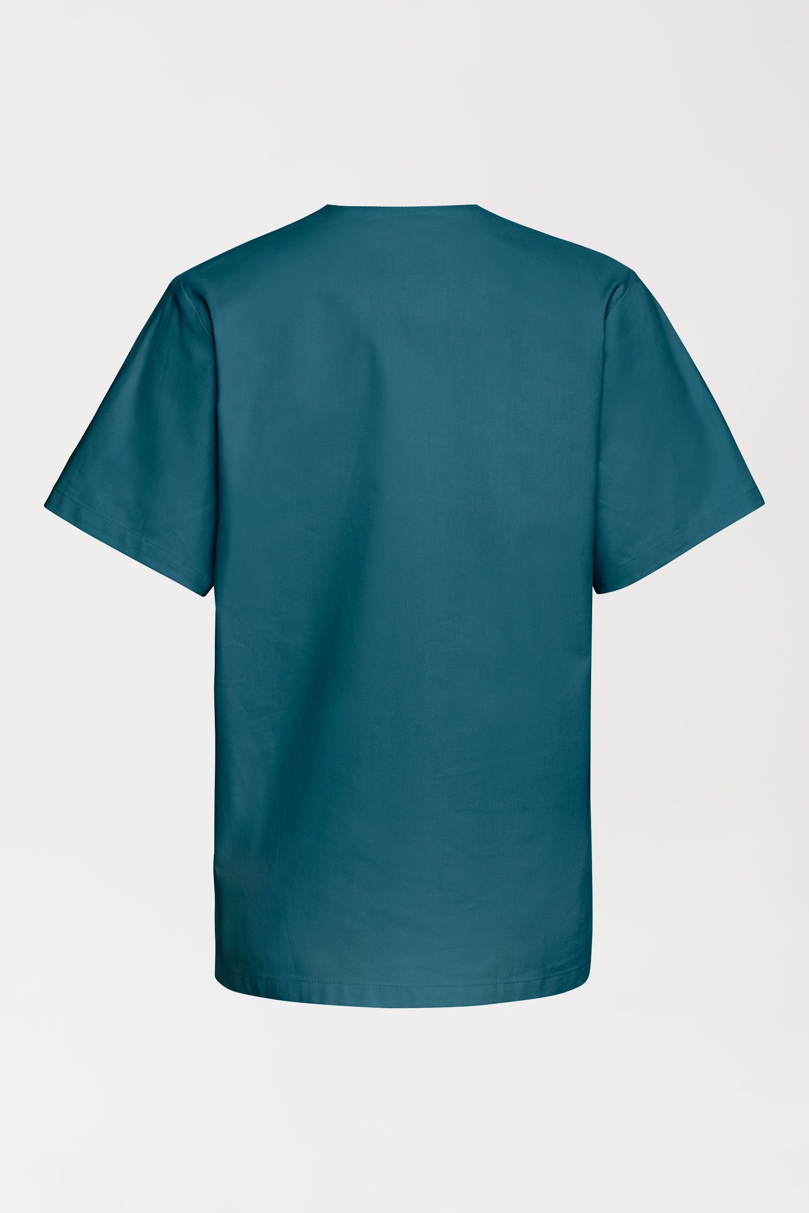 Katoenen oversteektuniek unisex - 2-pack petrol