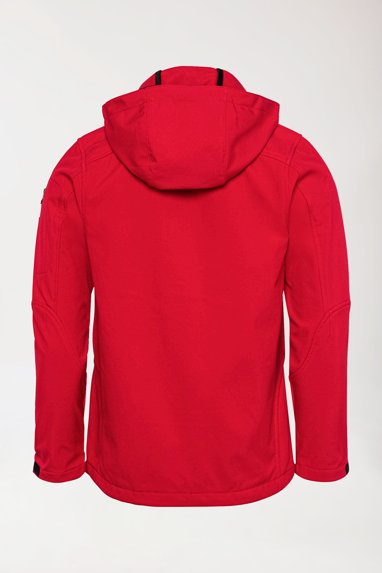 Softshell jassen unisex - met capuchon rood