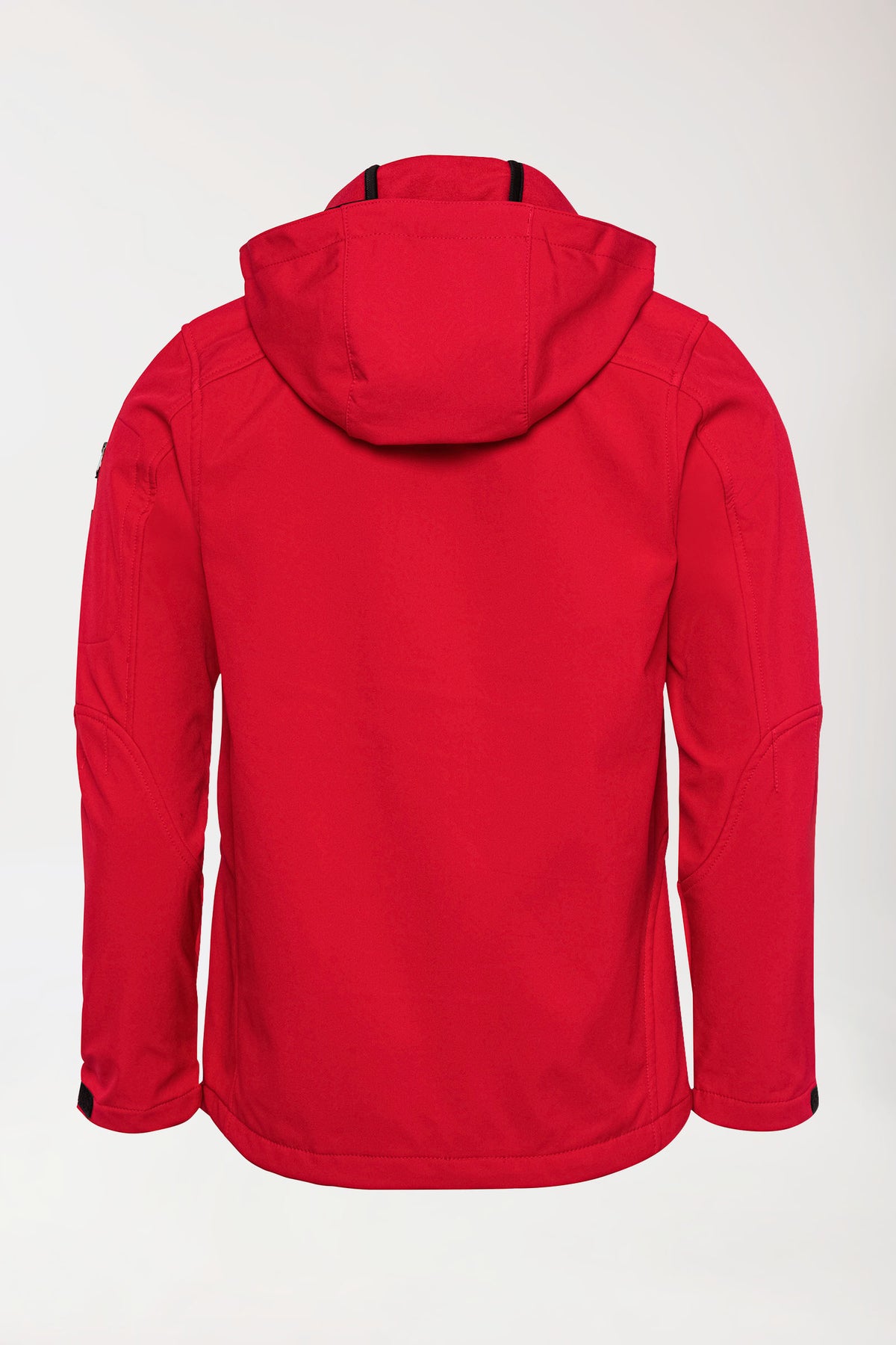 Softshell jassen unisex - met capuchon rood