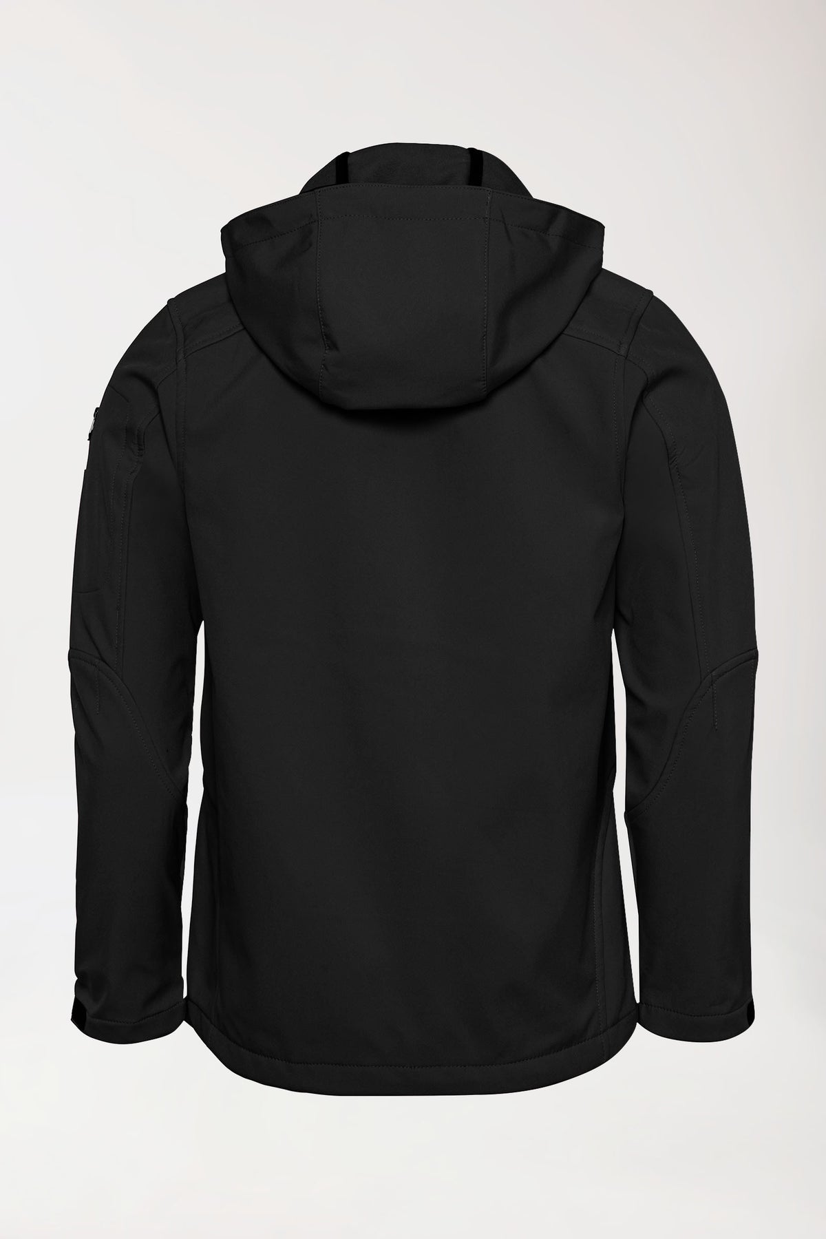 Softshell jassen unisex - met capuchon zwart