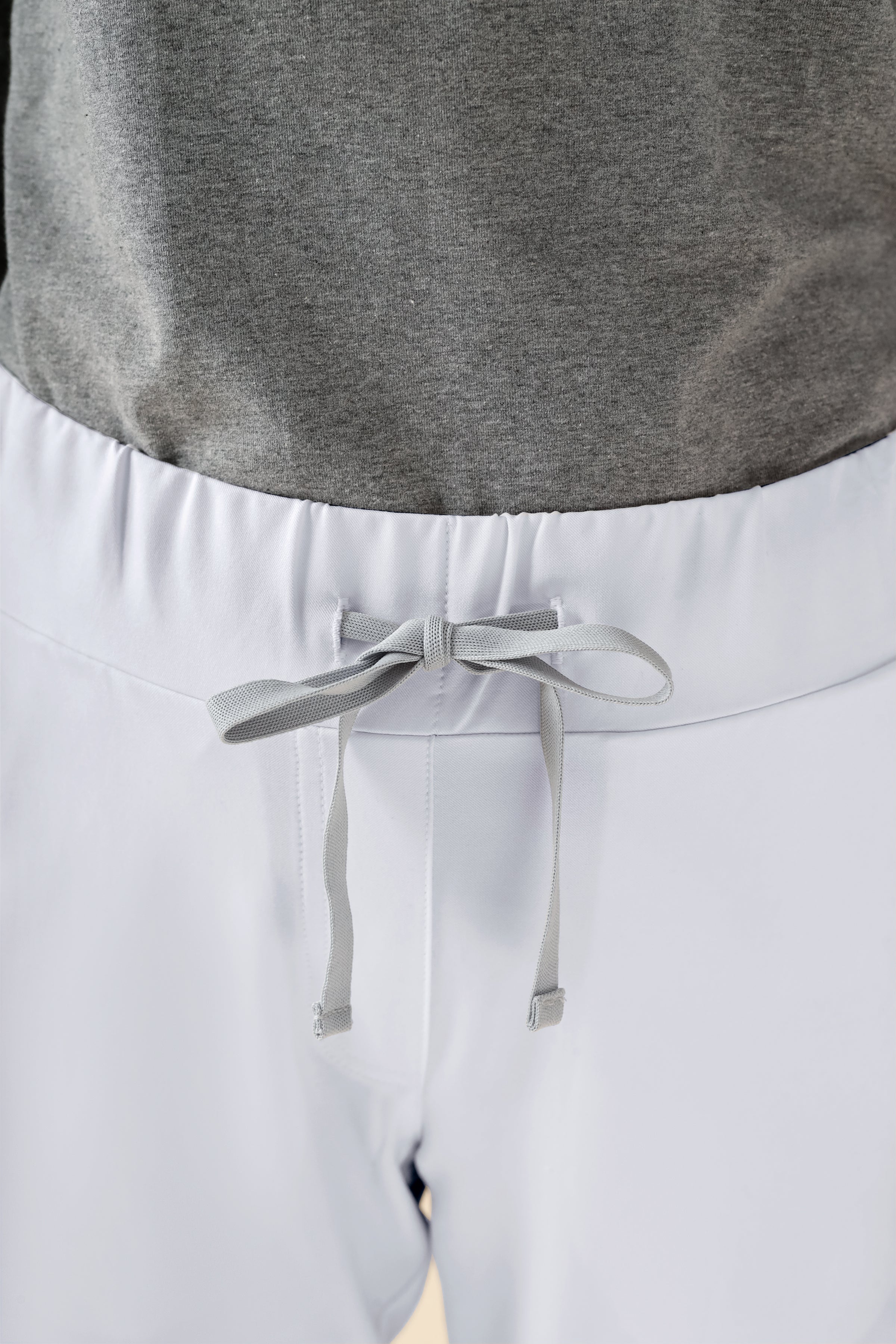 KAERE broek dames - korte maat zonder beenzak wit