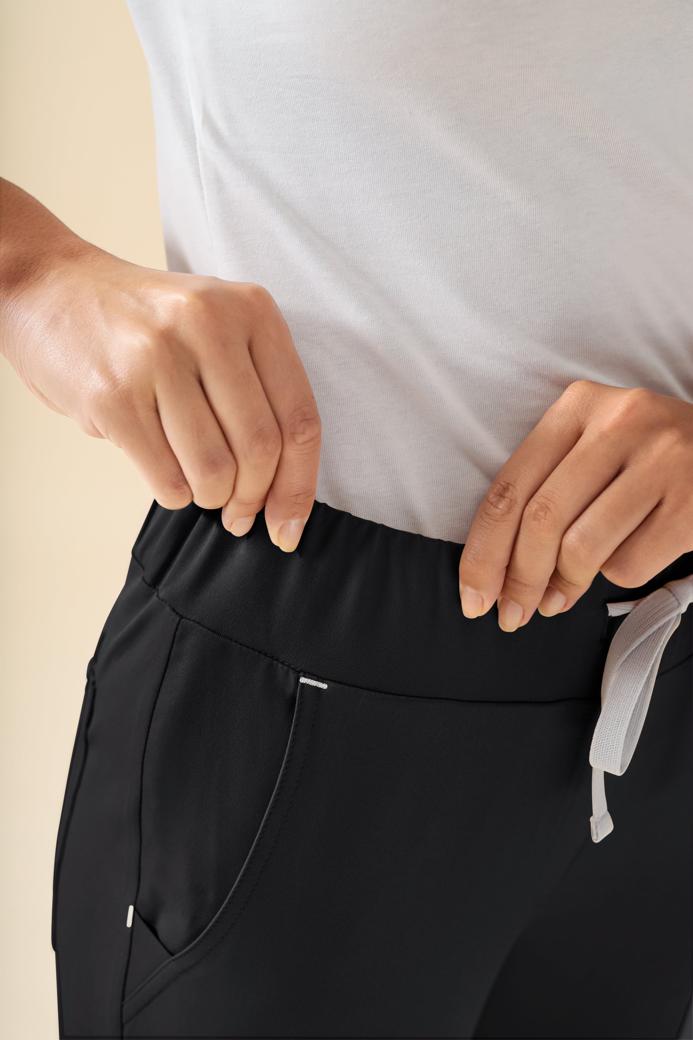 KAERE broek dames - korte maat zonder beenzak zwart