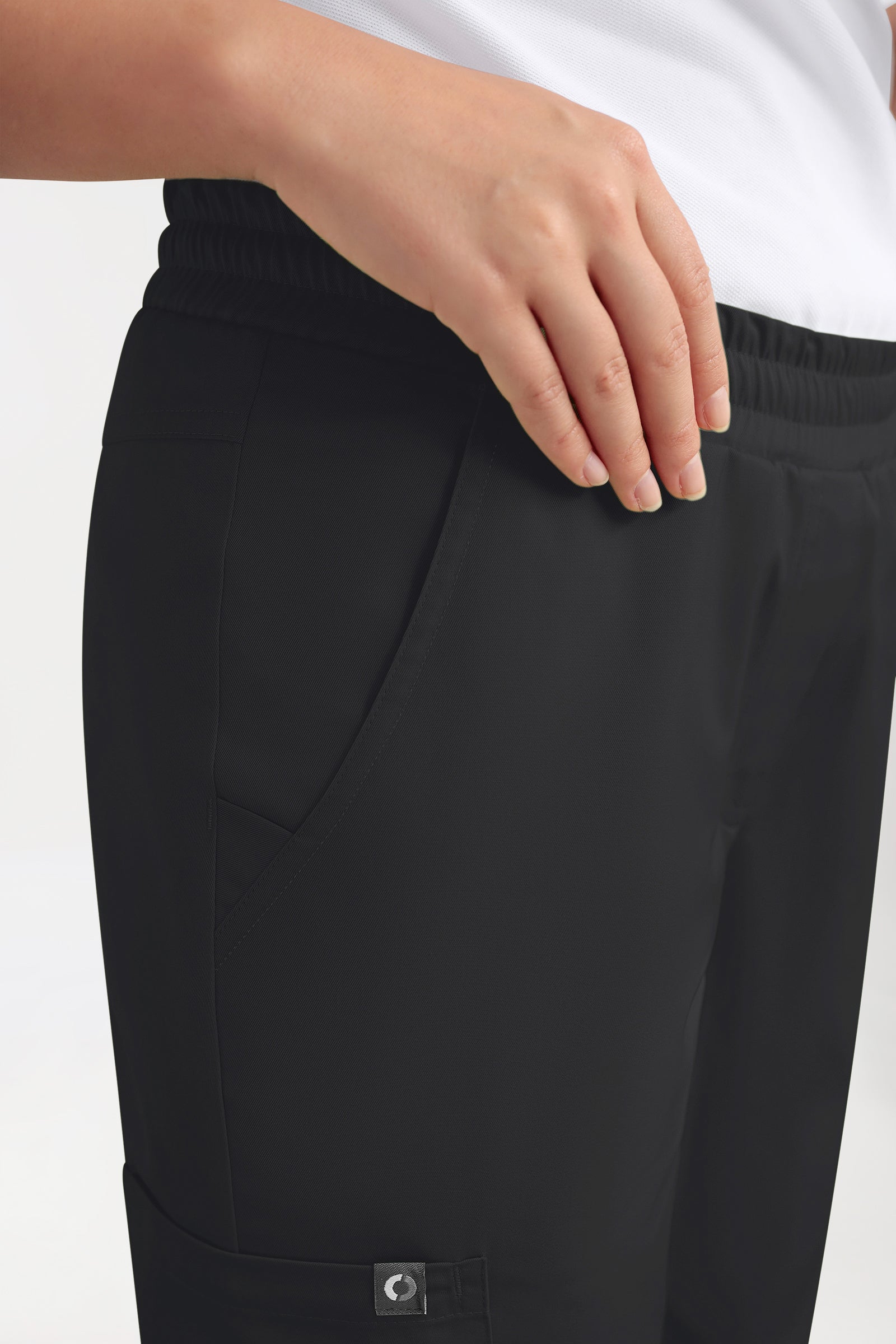 CORE cargo broek dames - joggingbroek style zwart