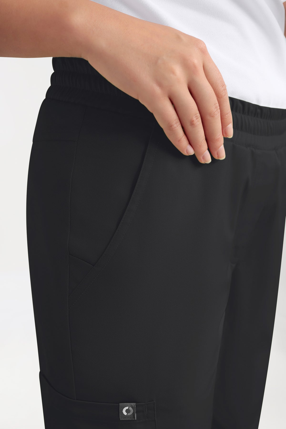 CORE cargo broek dames - joggingbroek style zwart
