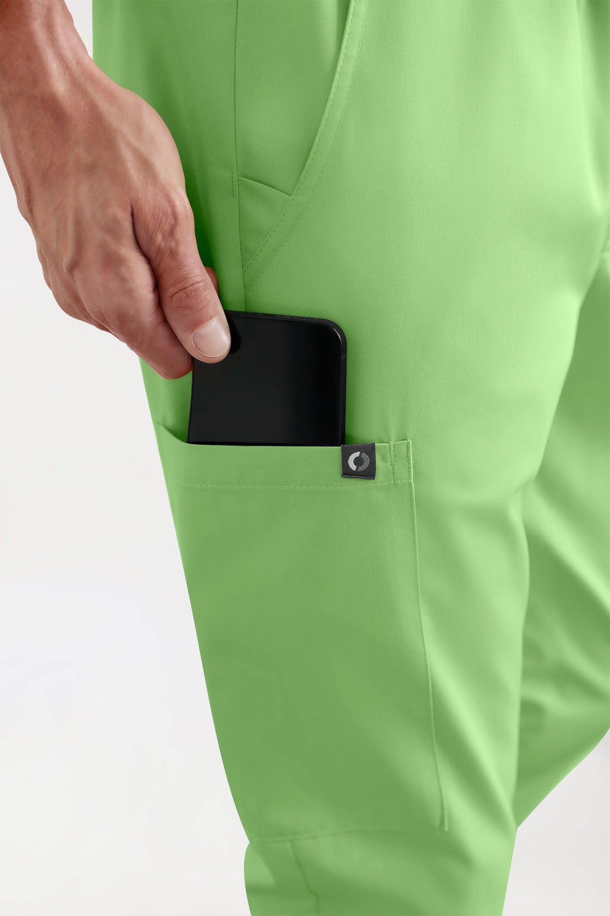 CORE cargo broek heren- joggingbroek style appelgroen