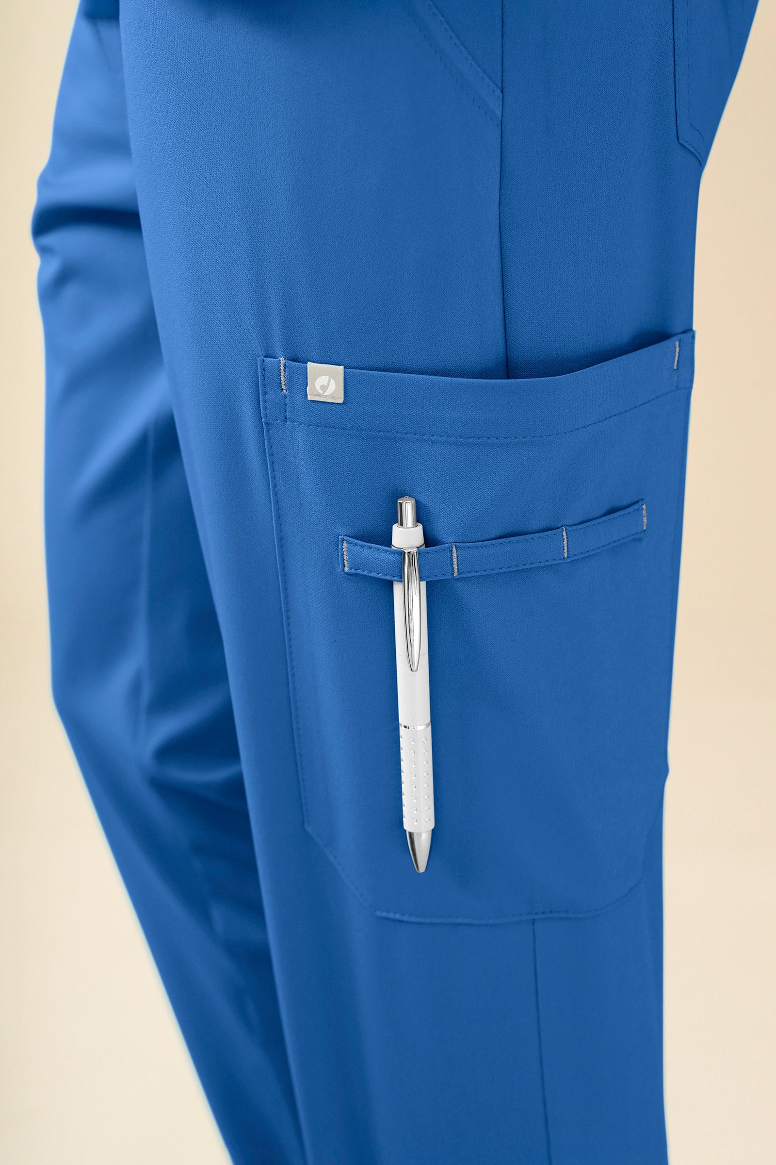 KAERE broek heren - korte maat met beenzak blauw