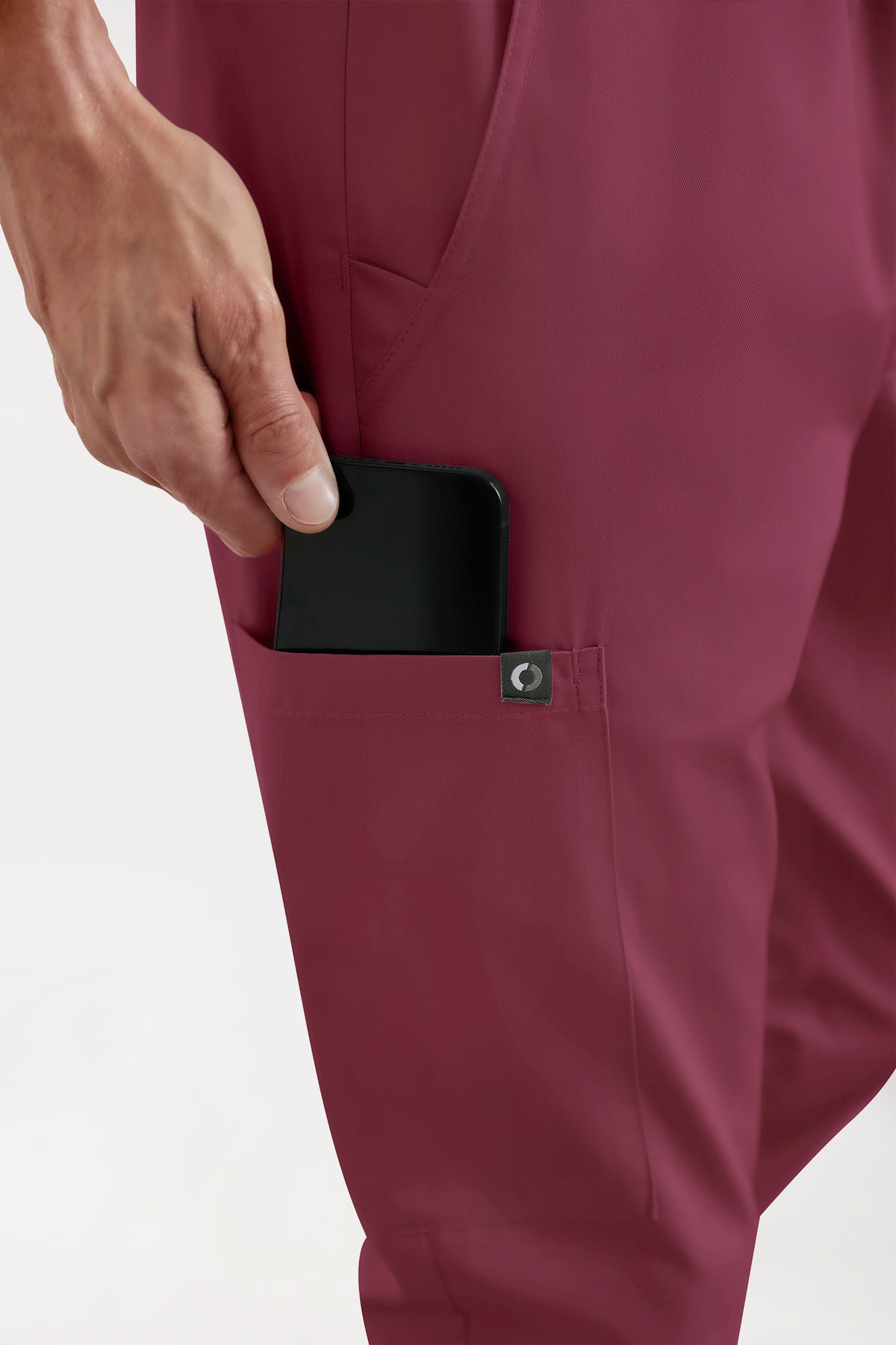 CORE cargo broek heren- joggingbroek style bordeaux