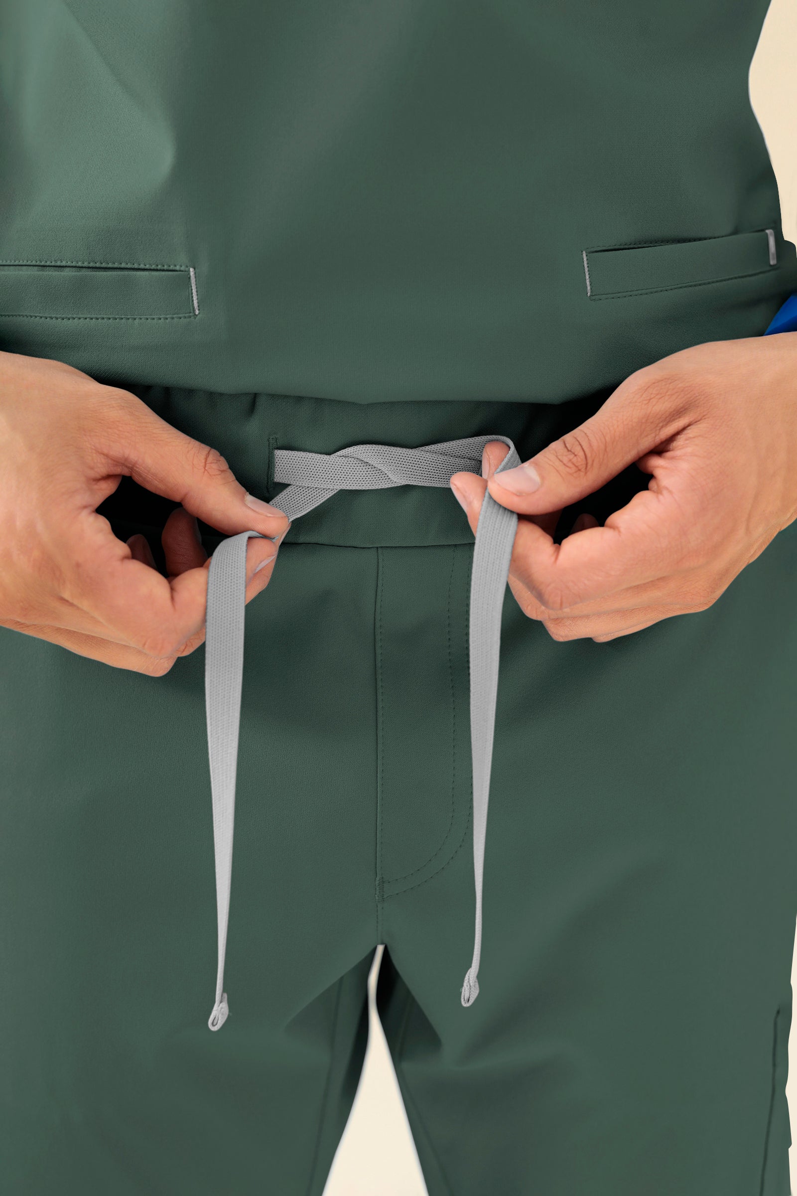 KAERE broek heren - met beenzak donkergroen