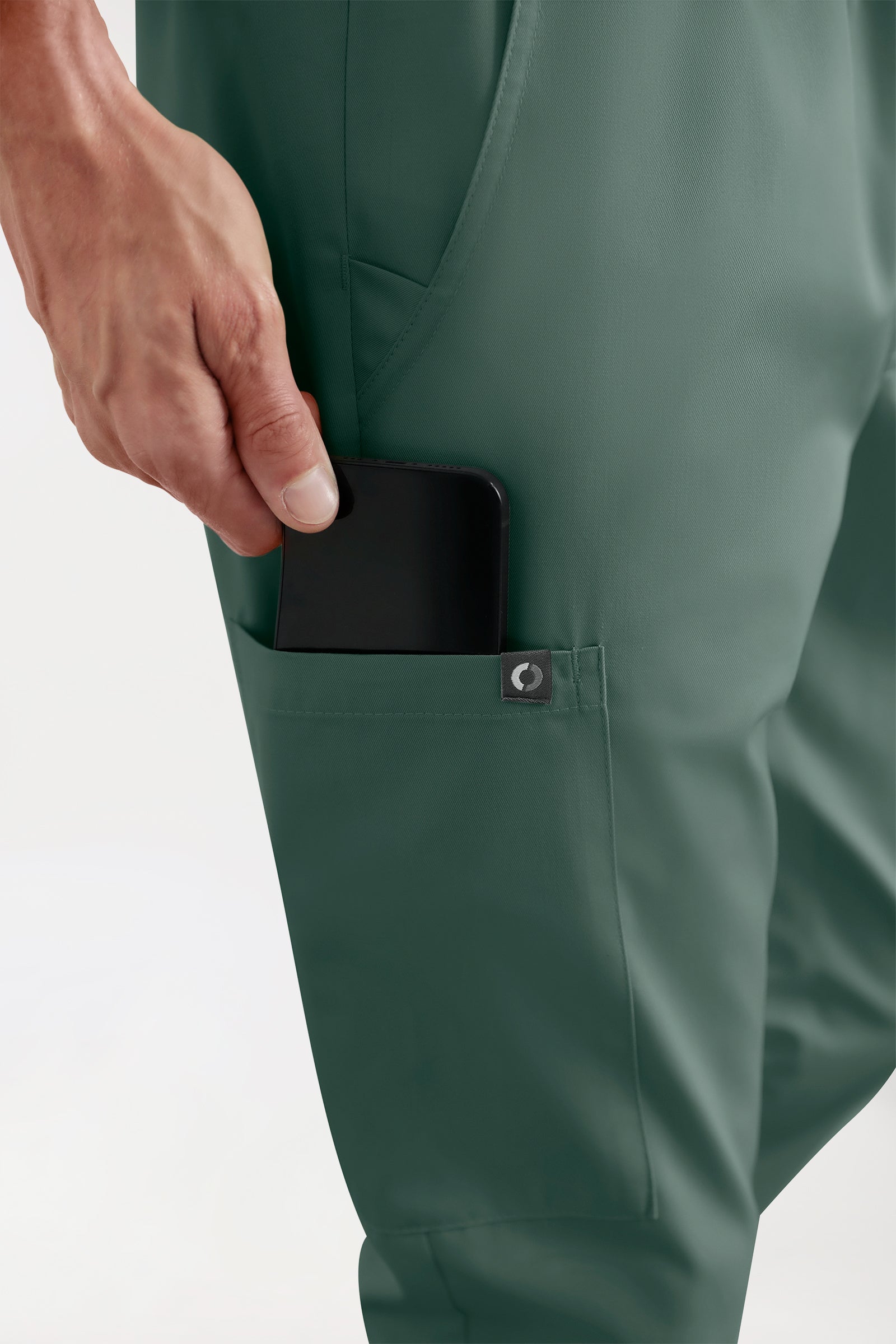 CORE cargo broek heren- joggingbroek style donkergroen