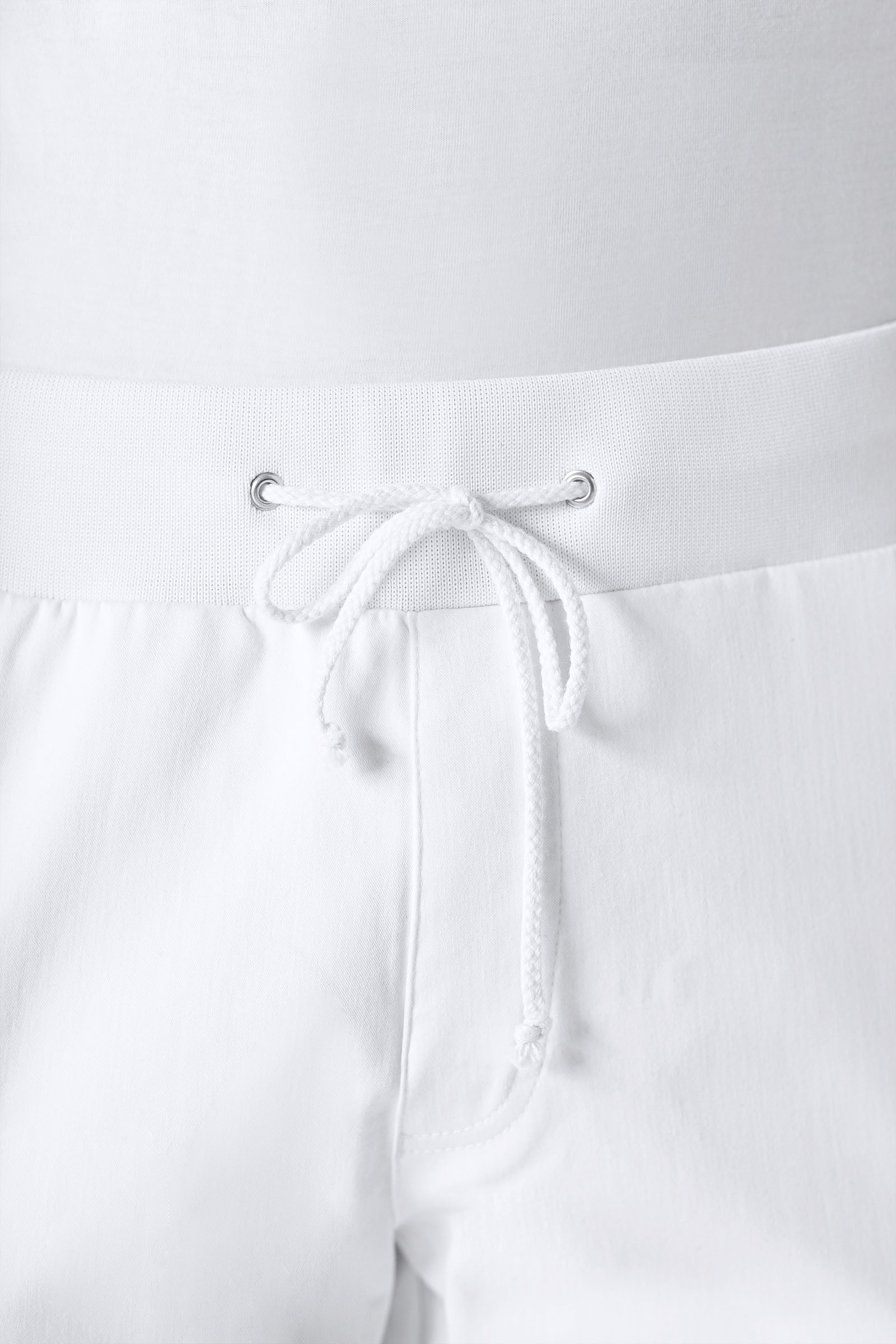 COMFY FLEX broek heren - jogpants wit