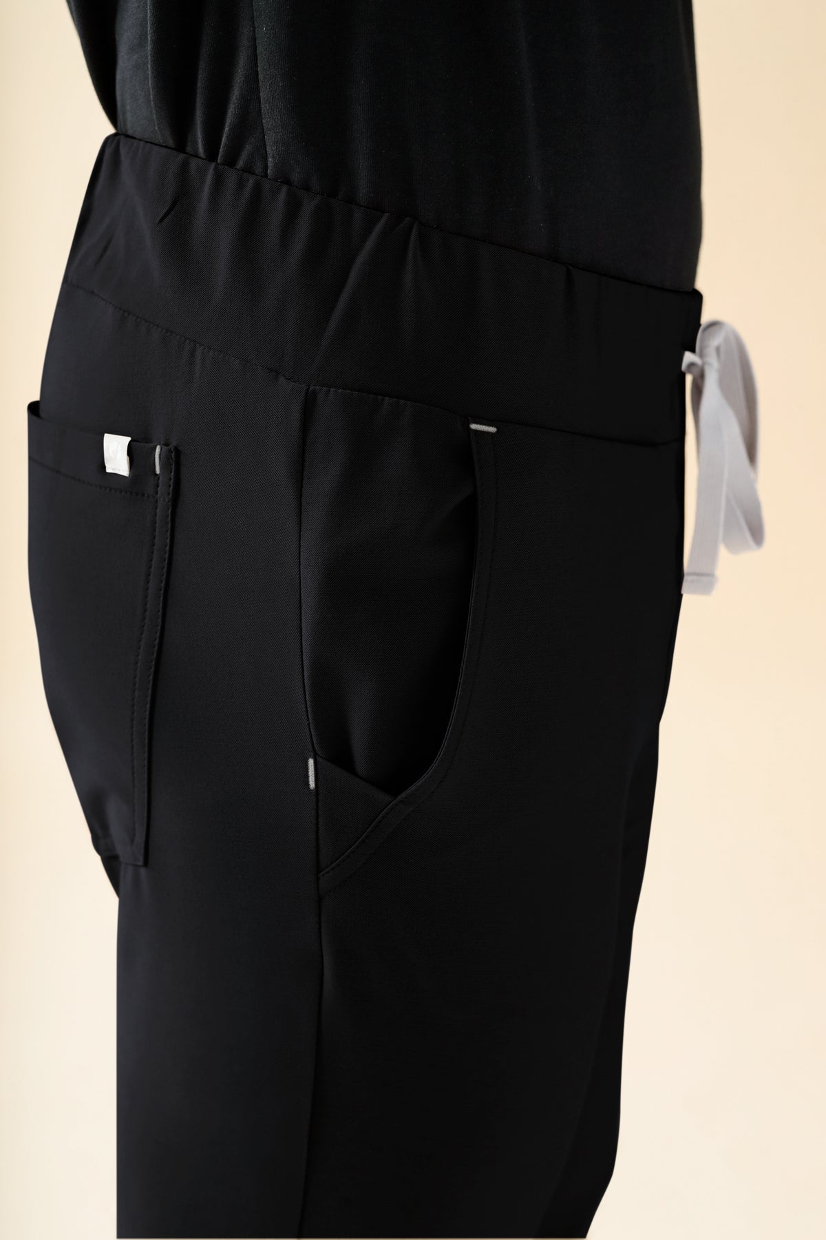 KAERE broek heren - korte maat zonder beenzak zwart