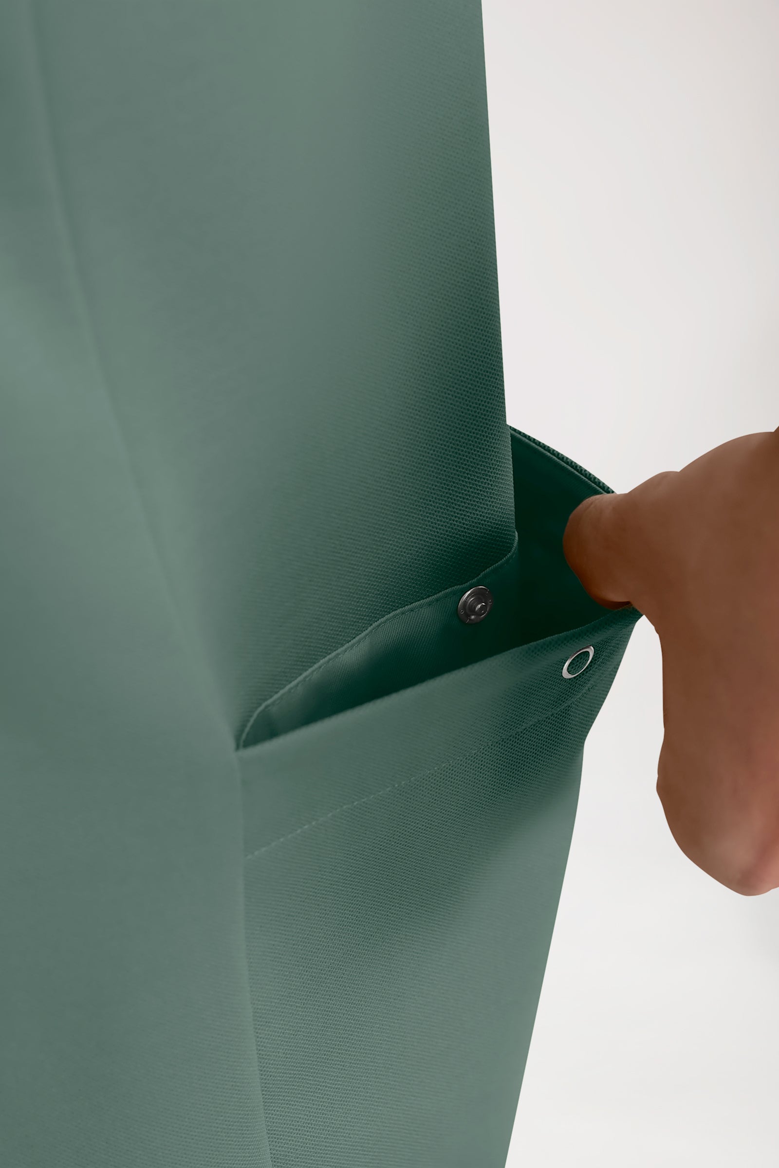 COMFY FLEX Stretch oversteektuniek heren - polokraag donkergroen