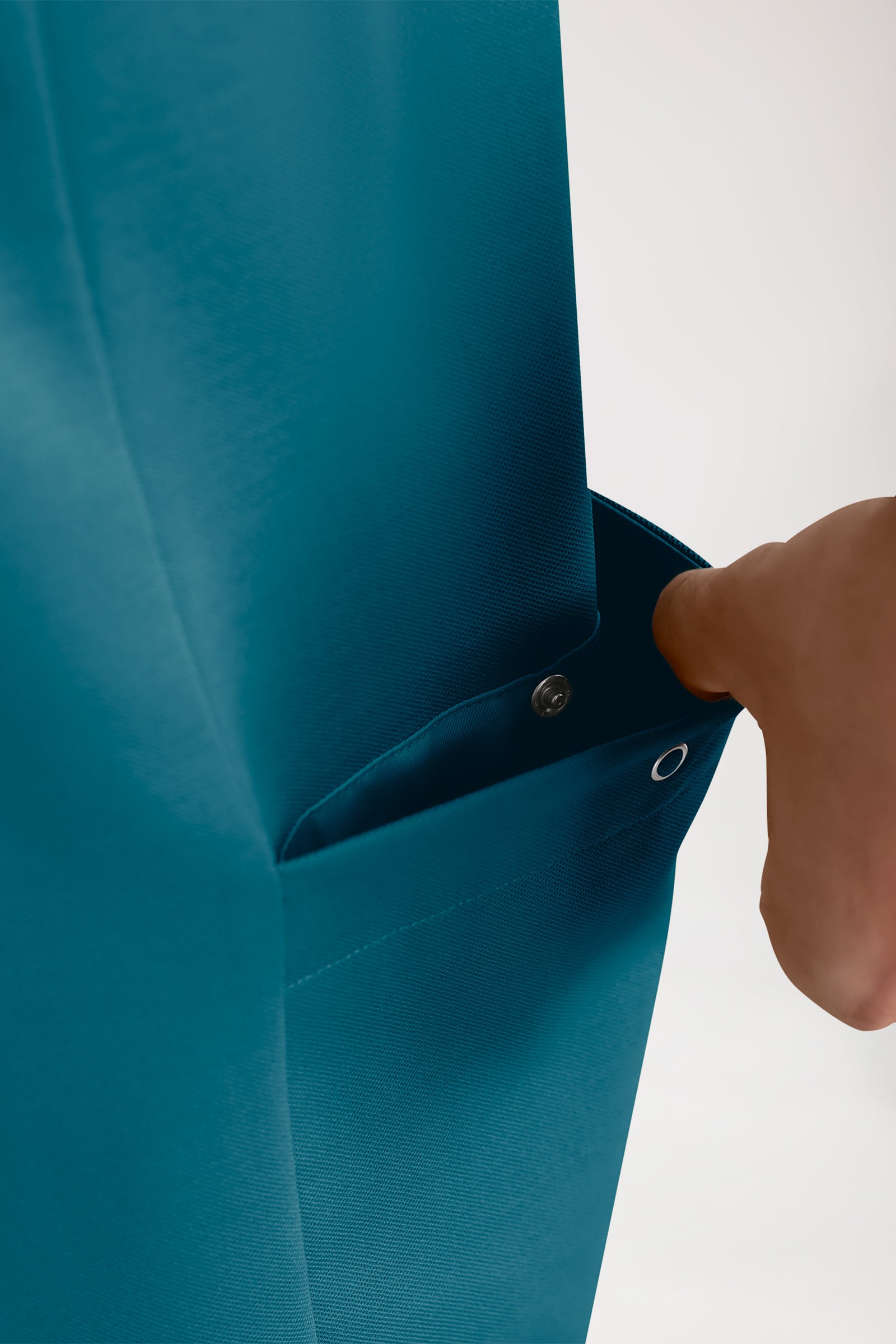 COMFY FLEX Stretch oversteektuniek heren - polokraag petrol