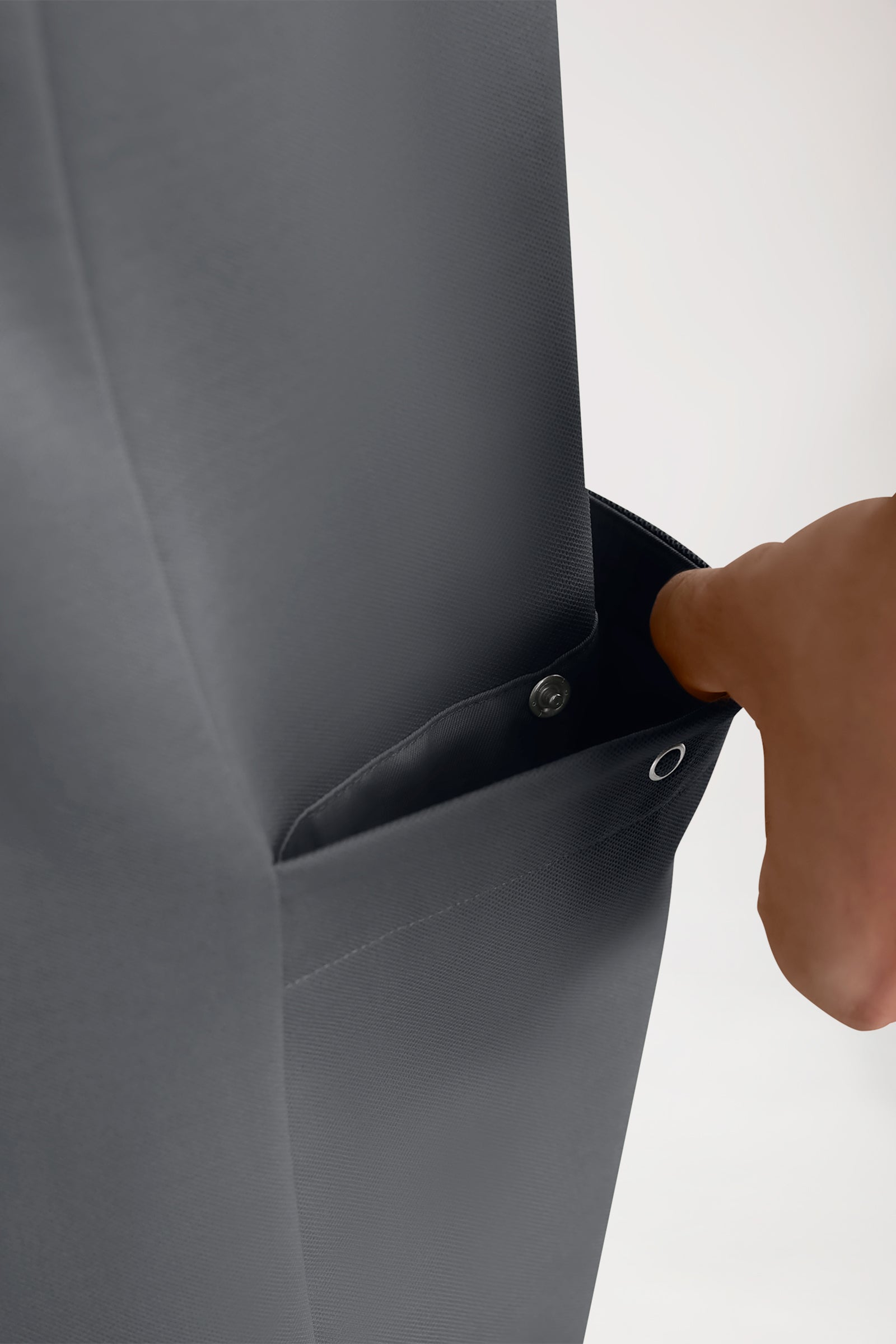 COMFY FLEX Stretch oversteektuniek heren - polokraag steengrijs