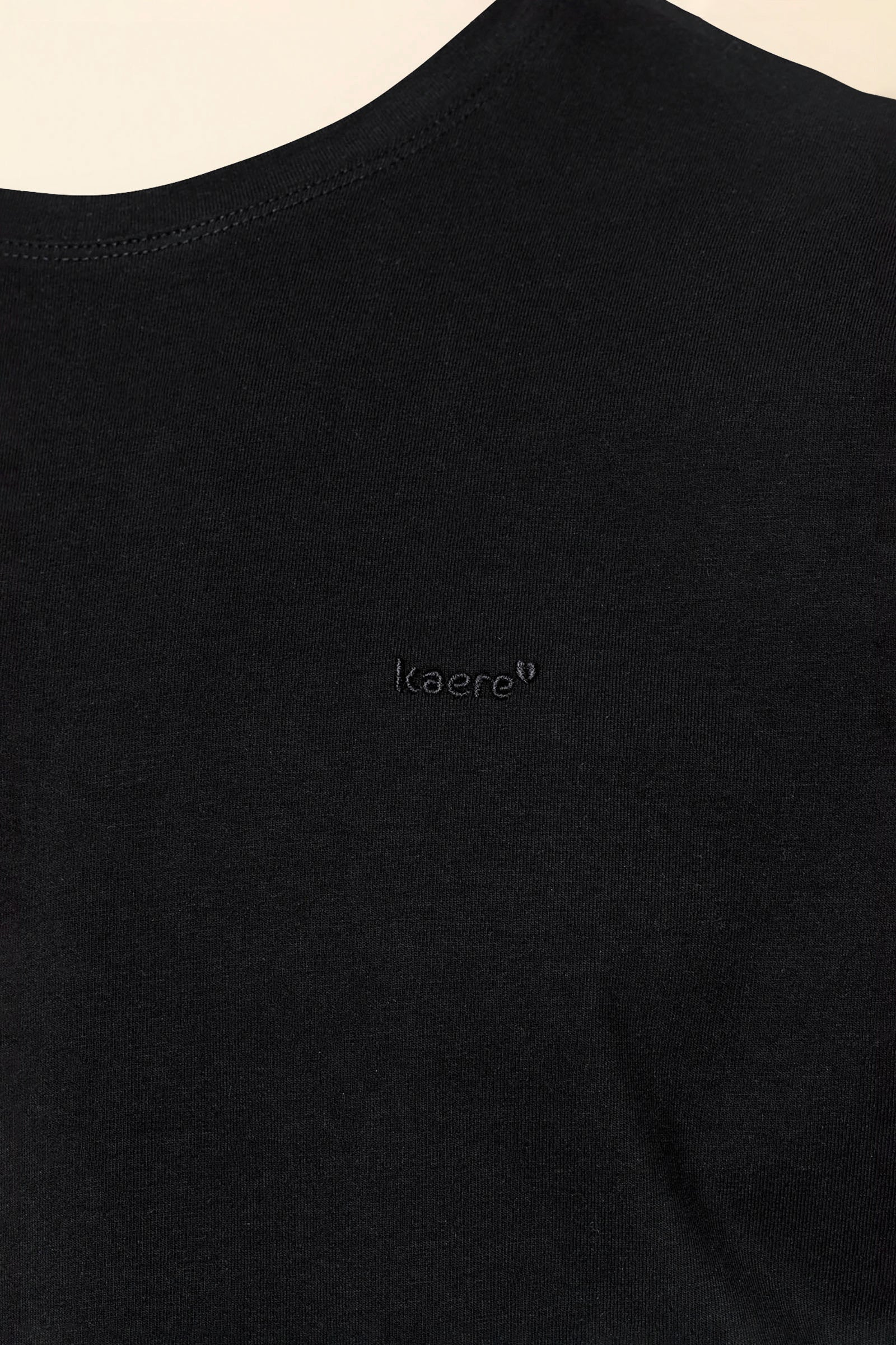 KAERE shirt heren - korte mouw zwart