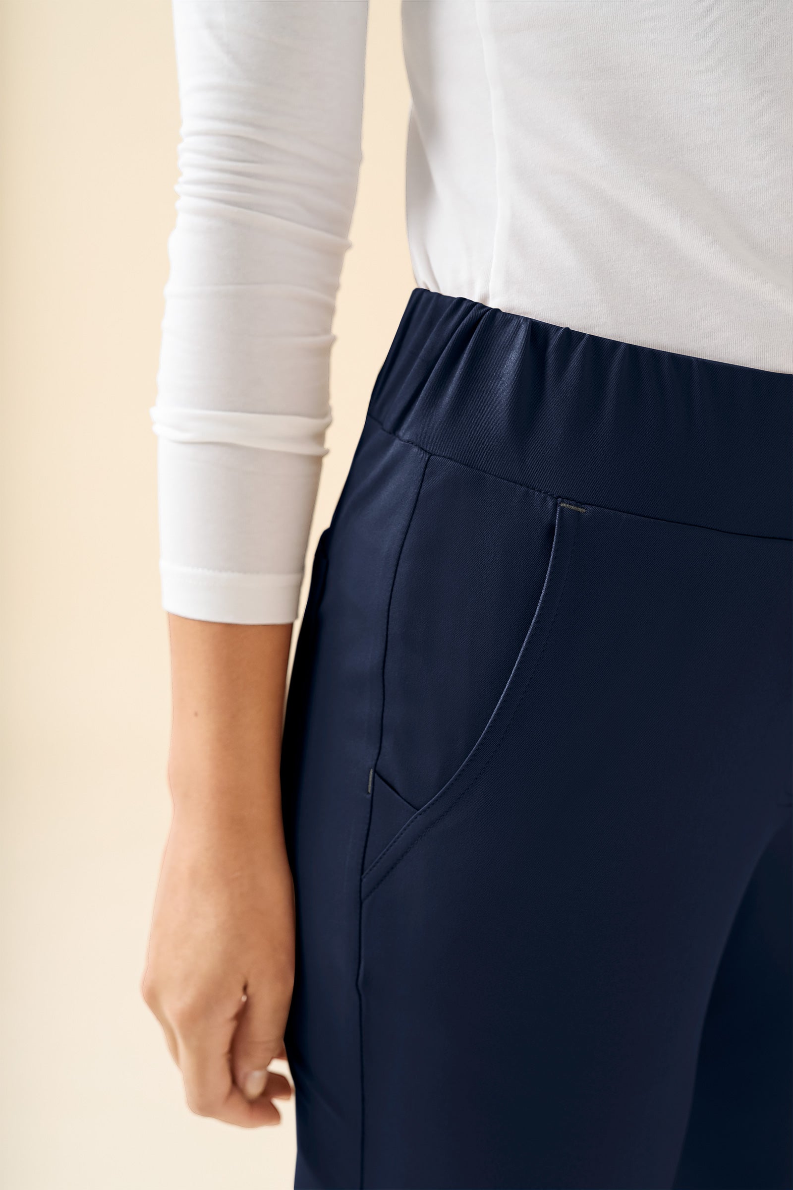 KAERE broek dames - zonder beenzak navy