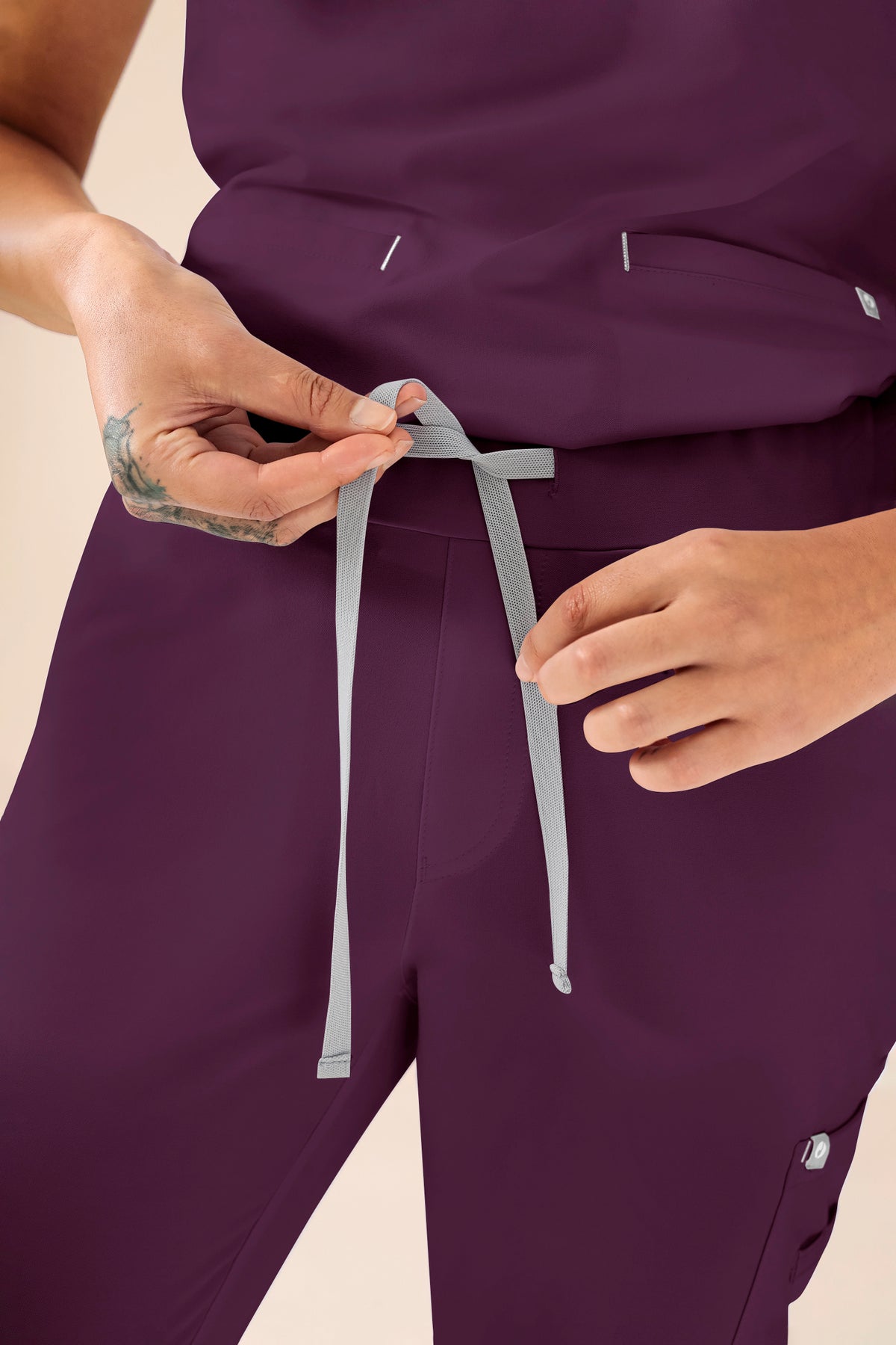 KAERE broek dames - met beenzak pruimen