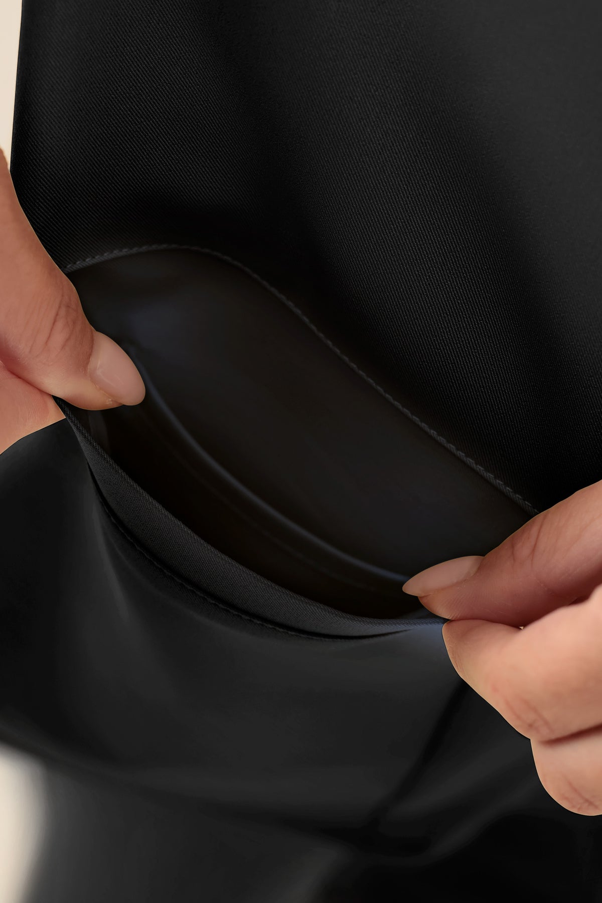 KAERE tuniek dames - drukknoopsluiting zwart