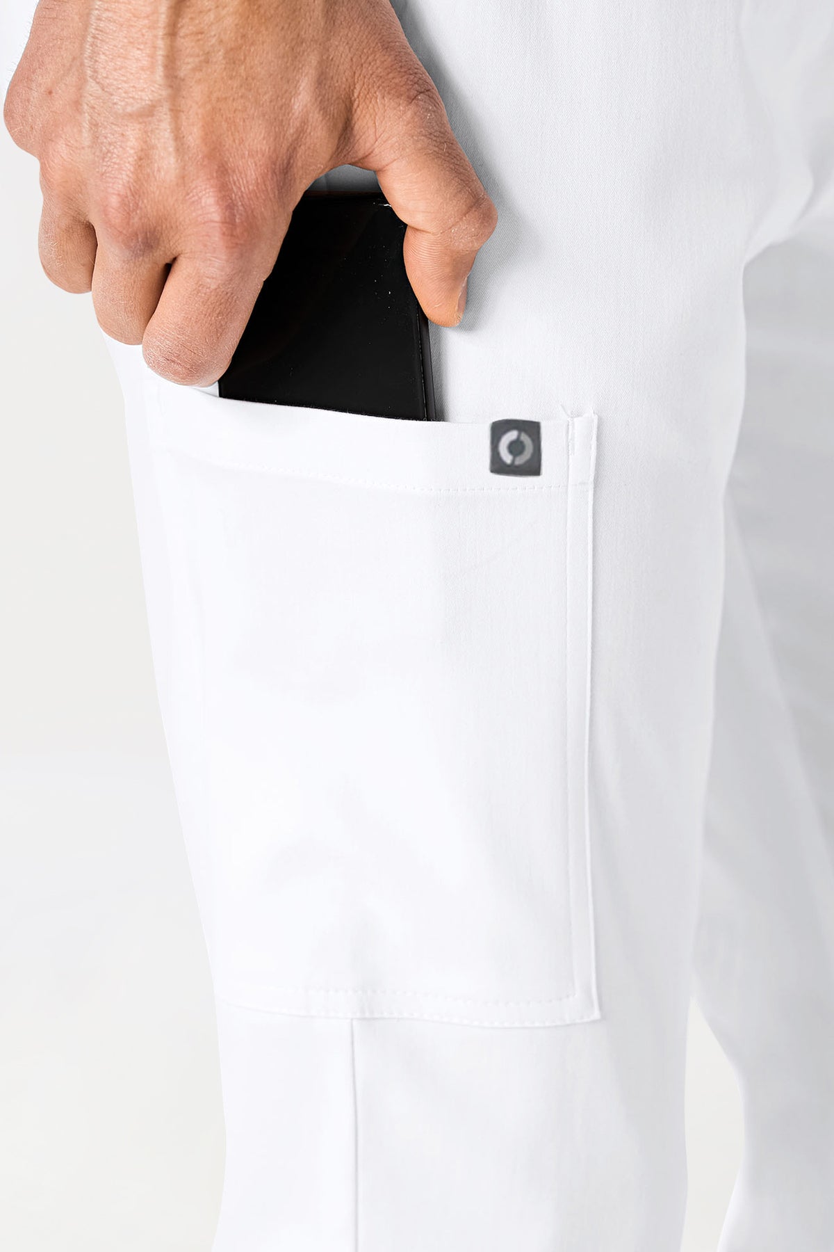 COMFY FLEX Stretch broek Unisex - 7/8 Lengte wit