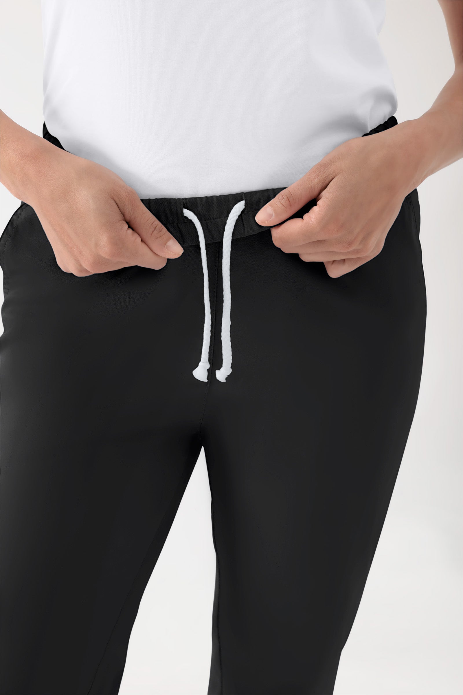 CORE broek uniseks - hoge boord zwart