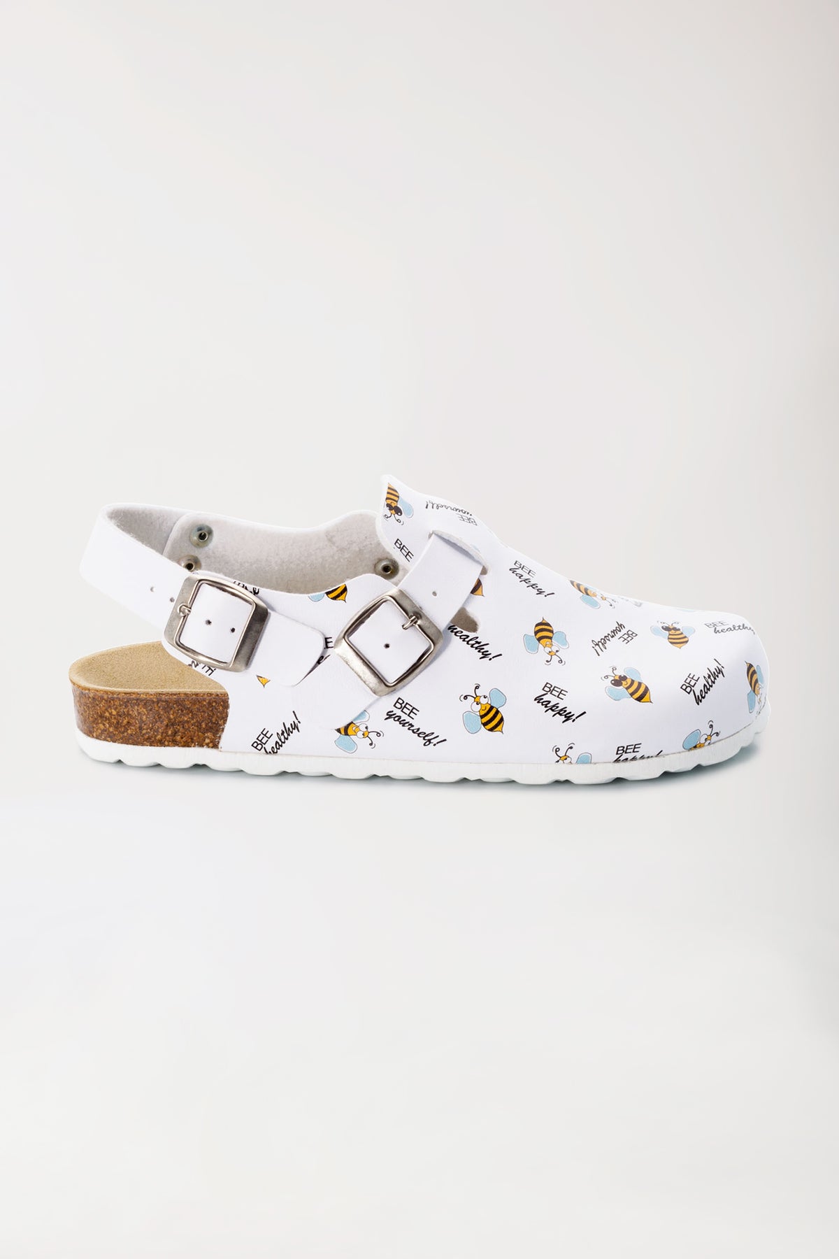 Unisex muil wit/geel/zwart
